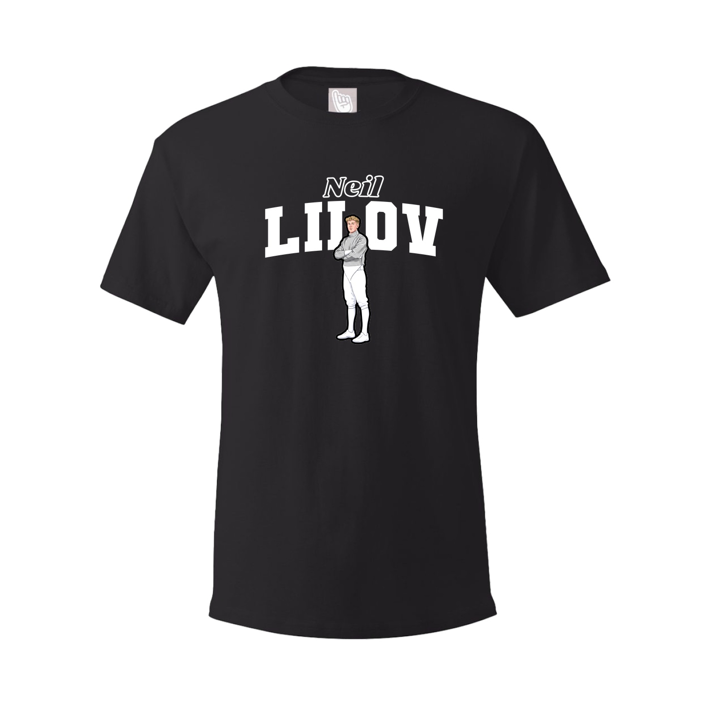 Tee — Name Arch in Black