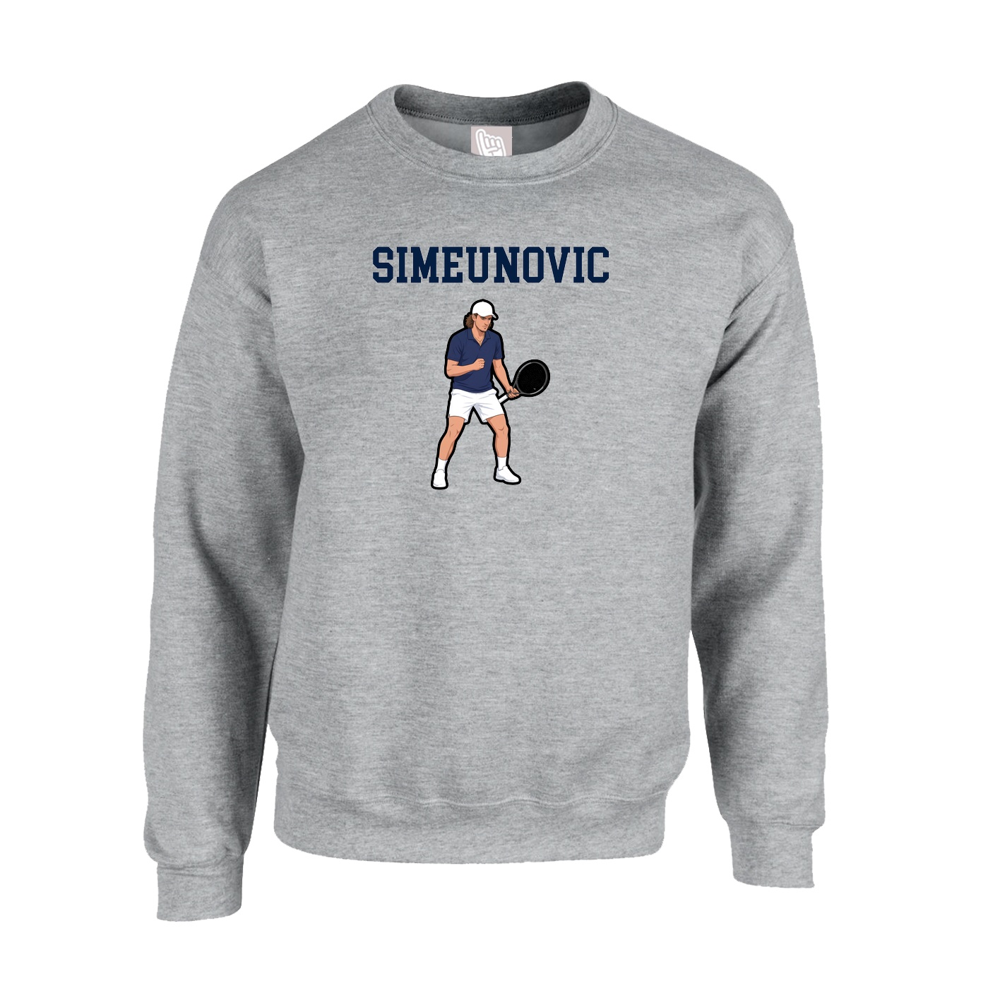 Fleece Crew — Shirsey in Grey