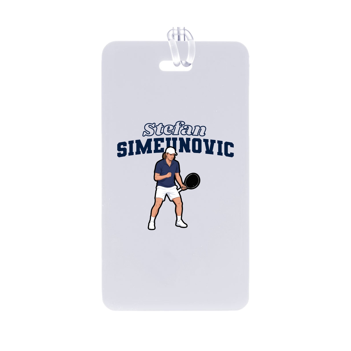 Bag Tag — Name Arch in Classic