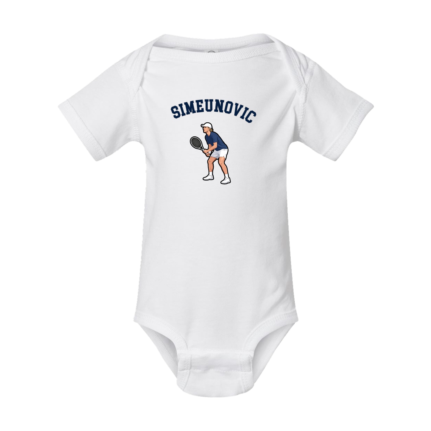 Baby Onesie — Shirsey Arch in White
