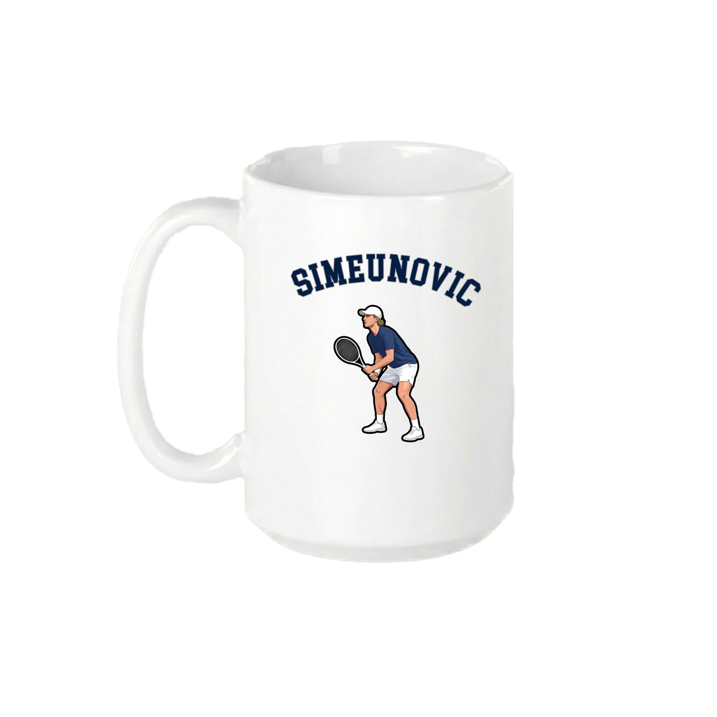 15oz Coffee Mug — Shirsey Arch in White