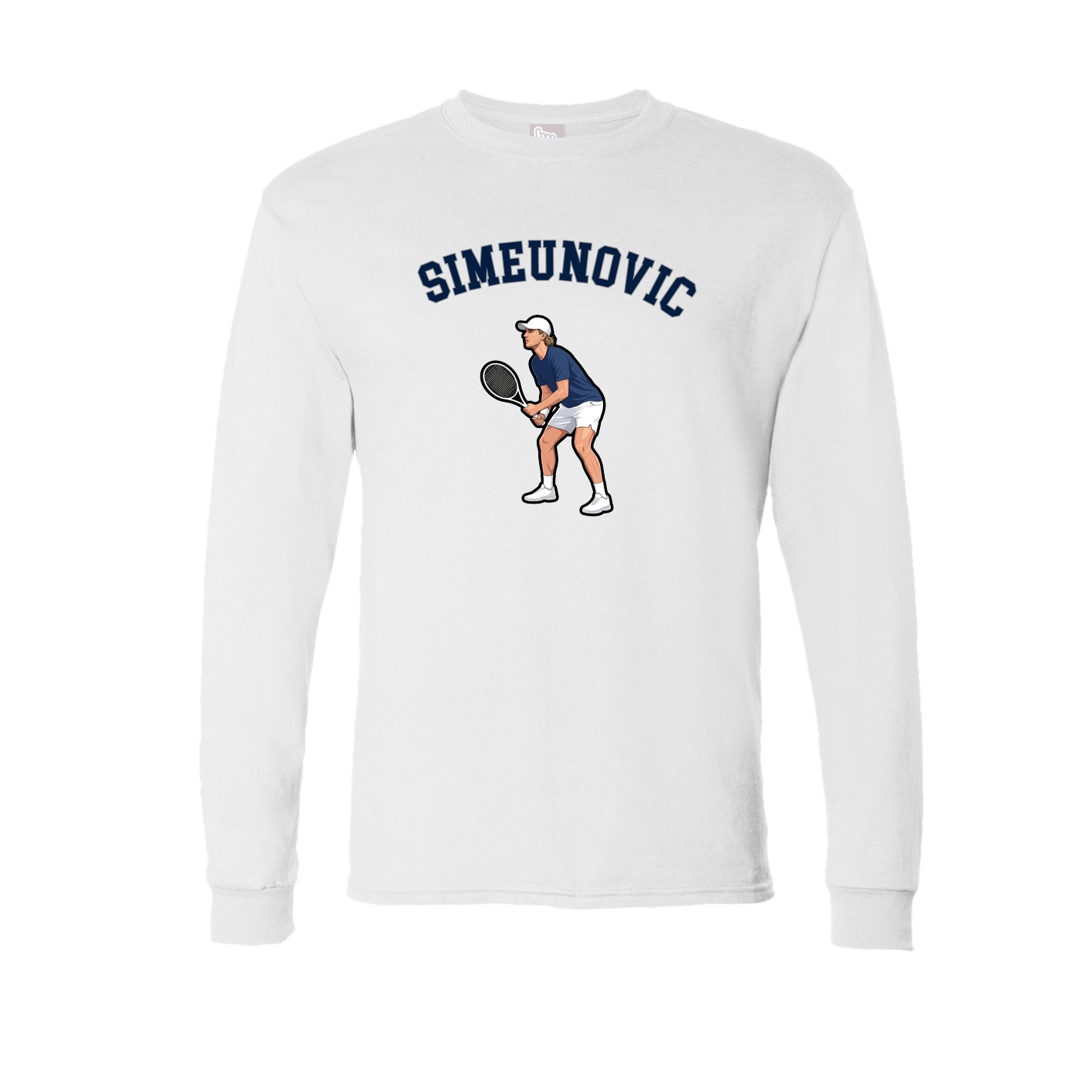 Long Sleeve Tee — Shirsey Arch in White