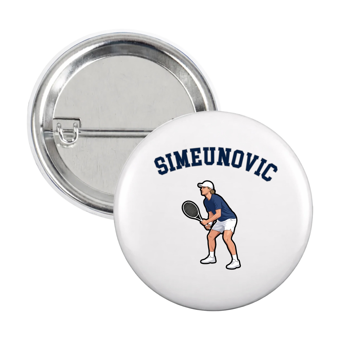 Game Day Button — Shirsey Arch in White