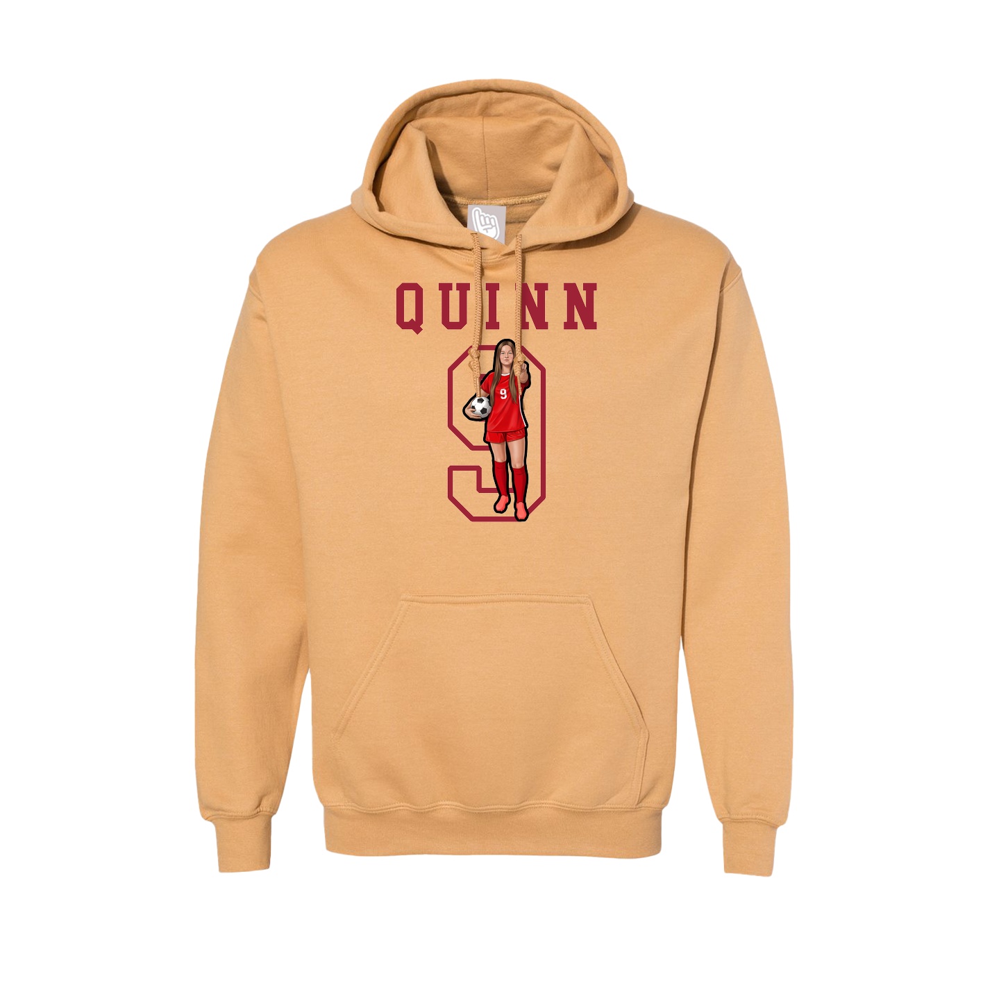 Hoodie — Shirsey in Vegas Gold