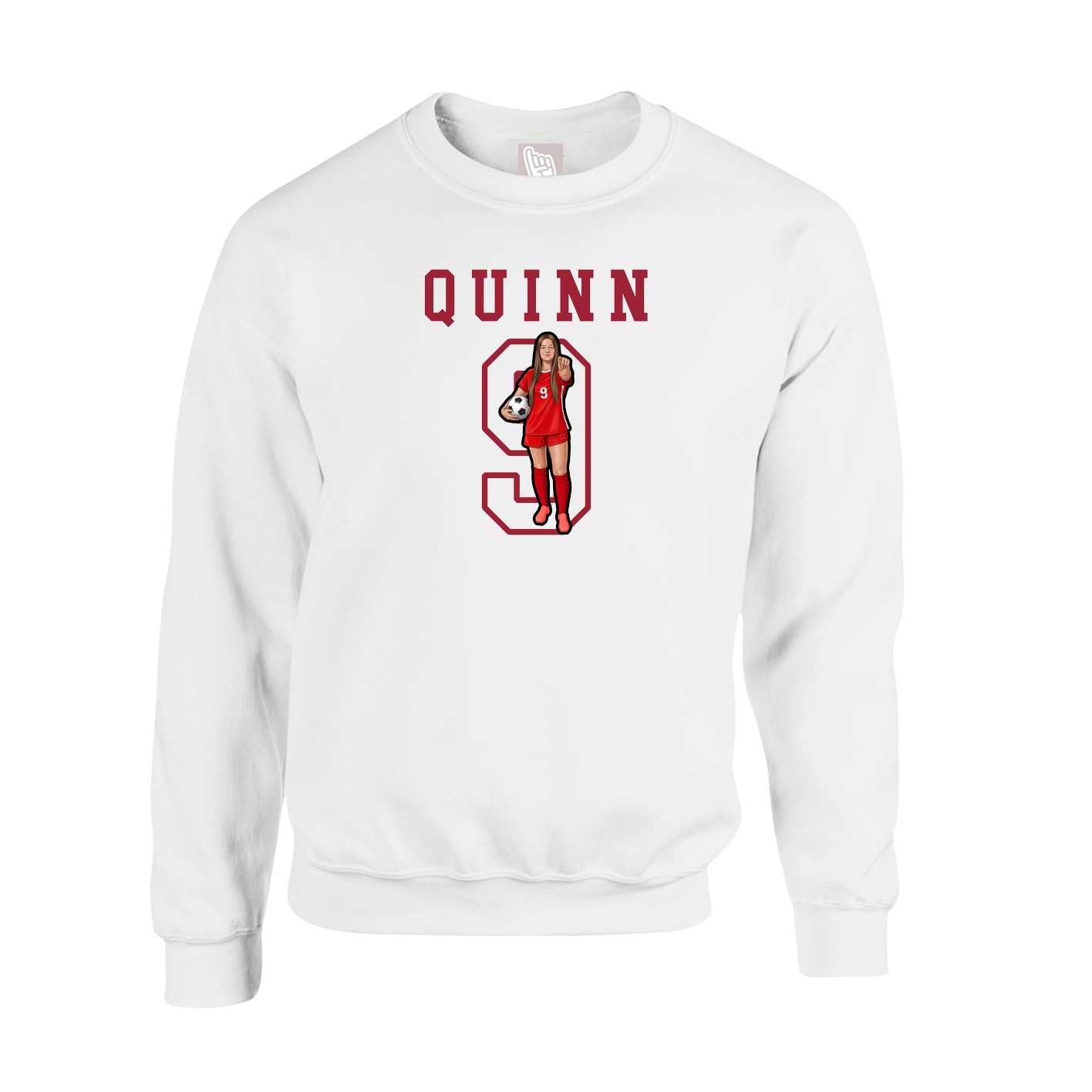 Fleece Crew — Shirsey in White