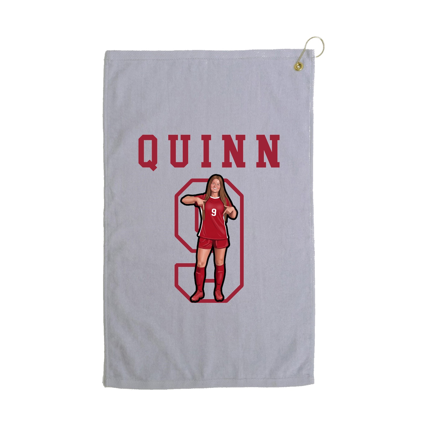 Golf Towel — Shirsey in Grey