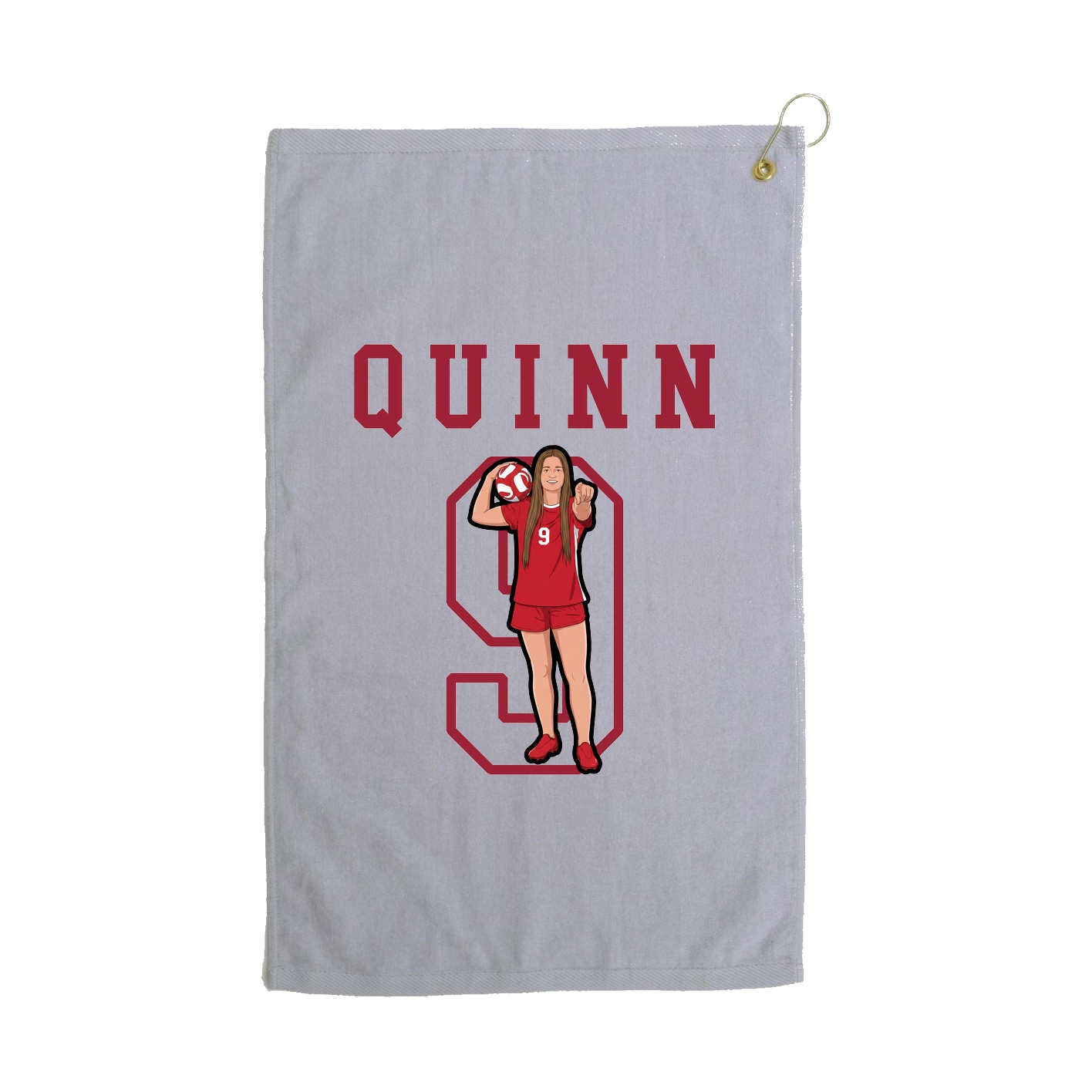 Golf Towel — Shirsey in Grey