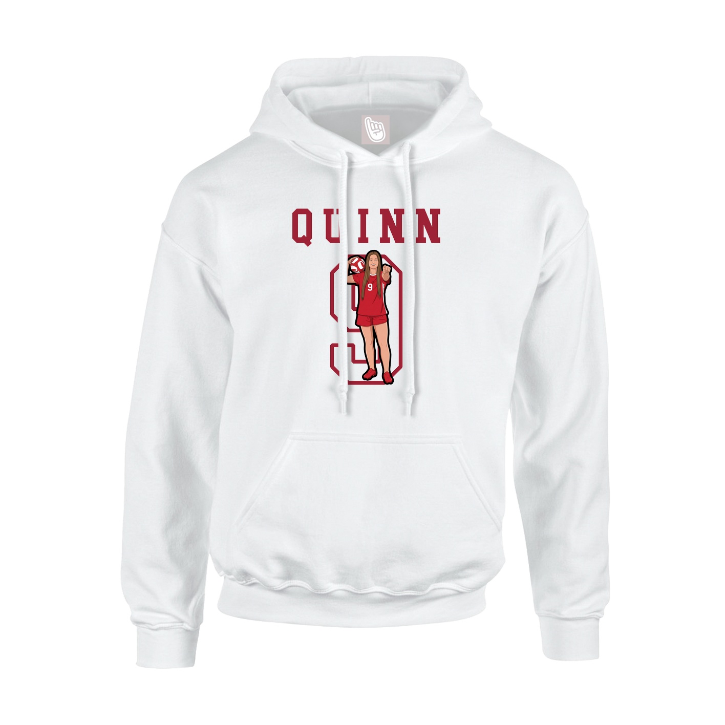 Youth Hoodie — Shirsey in White