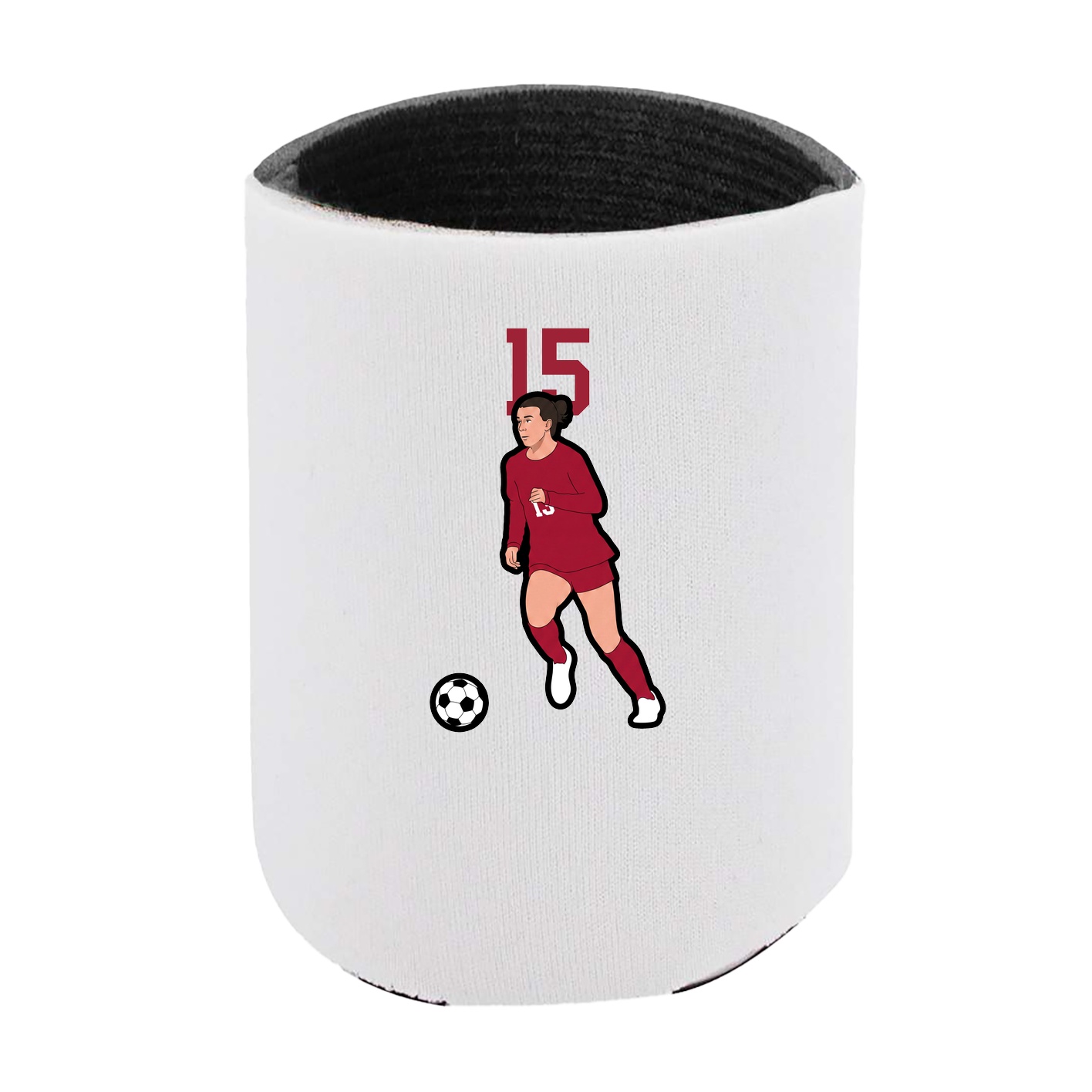 Can Holder — Number Top in White