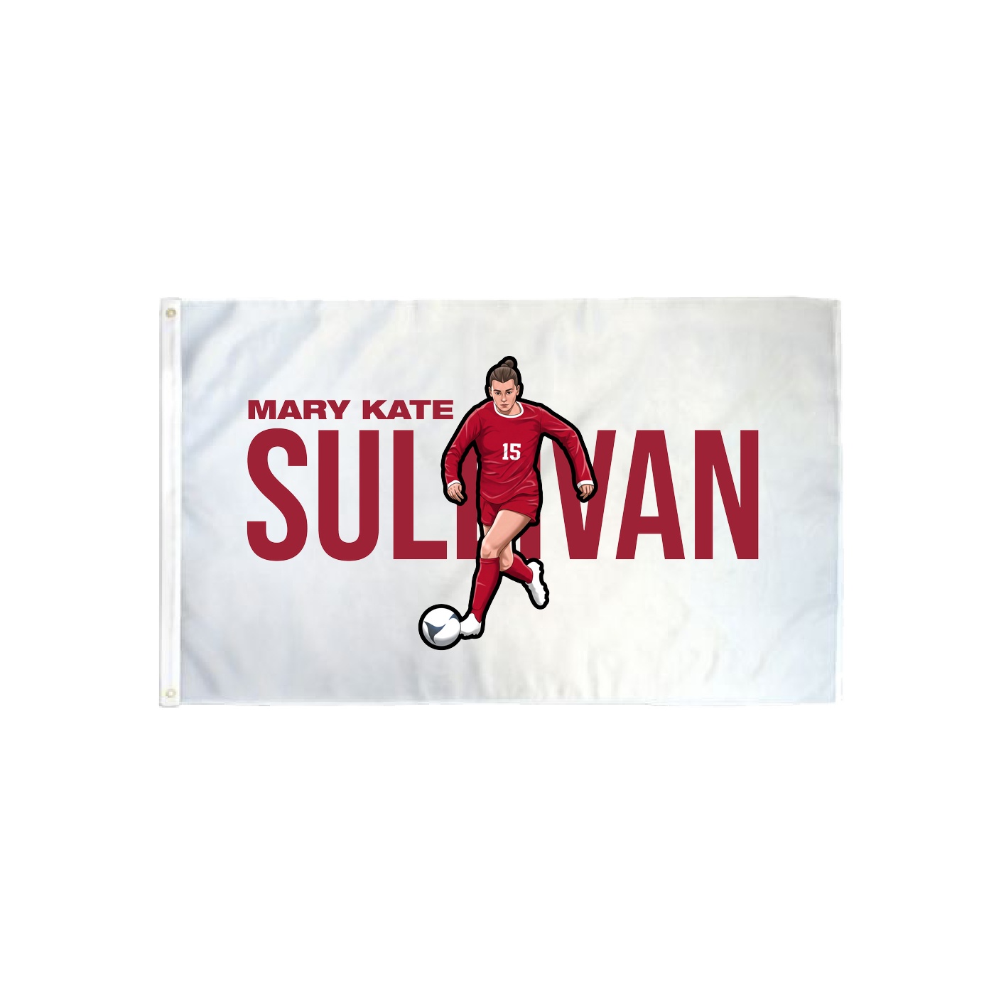3x5 Flag — Player Name in Classic