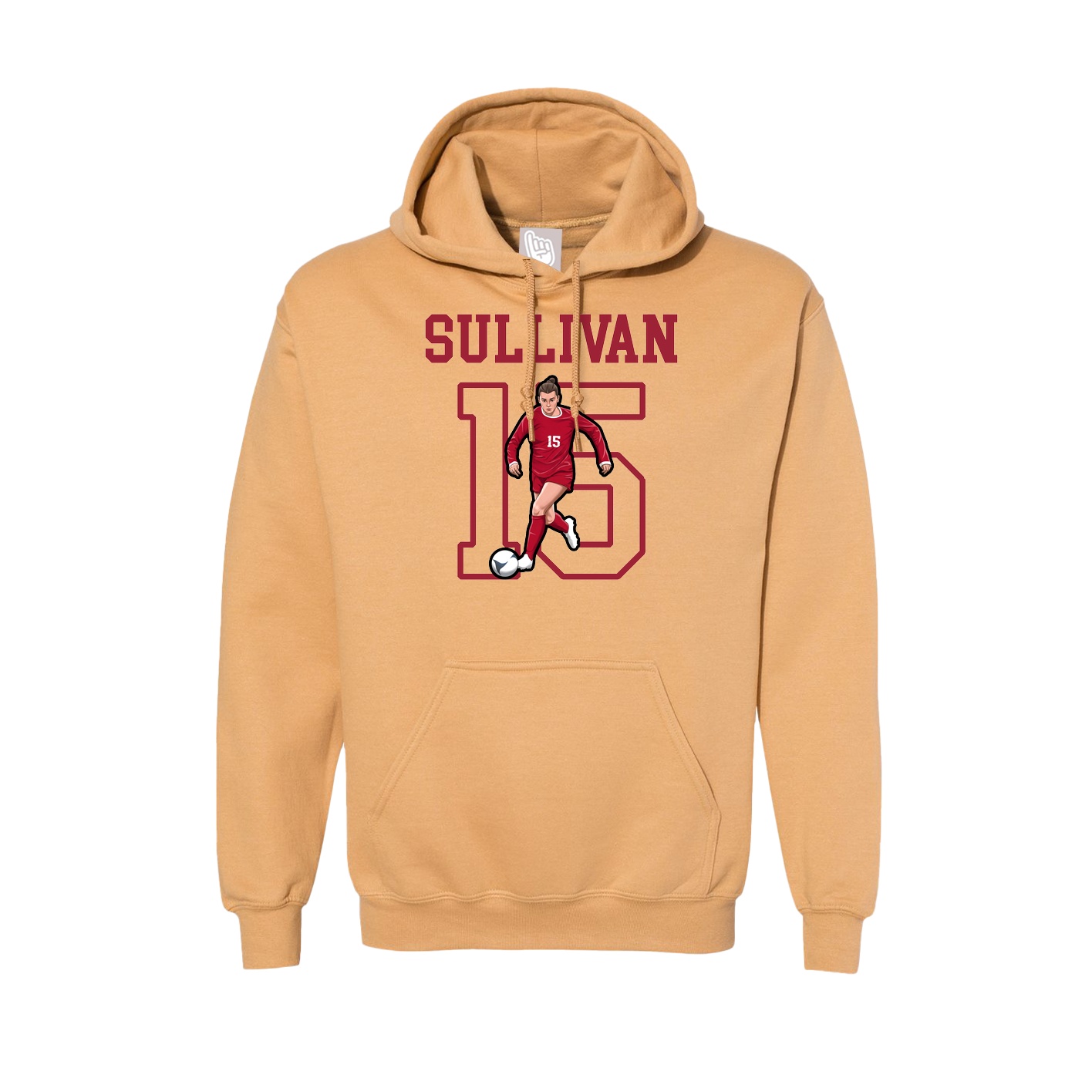 Hoodie — Shirsey in Vegas Gold