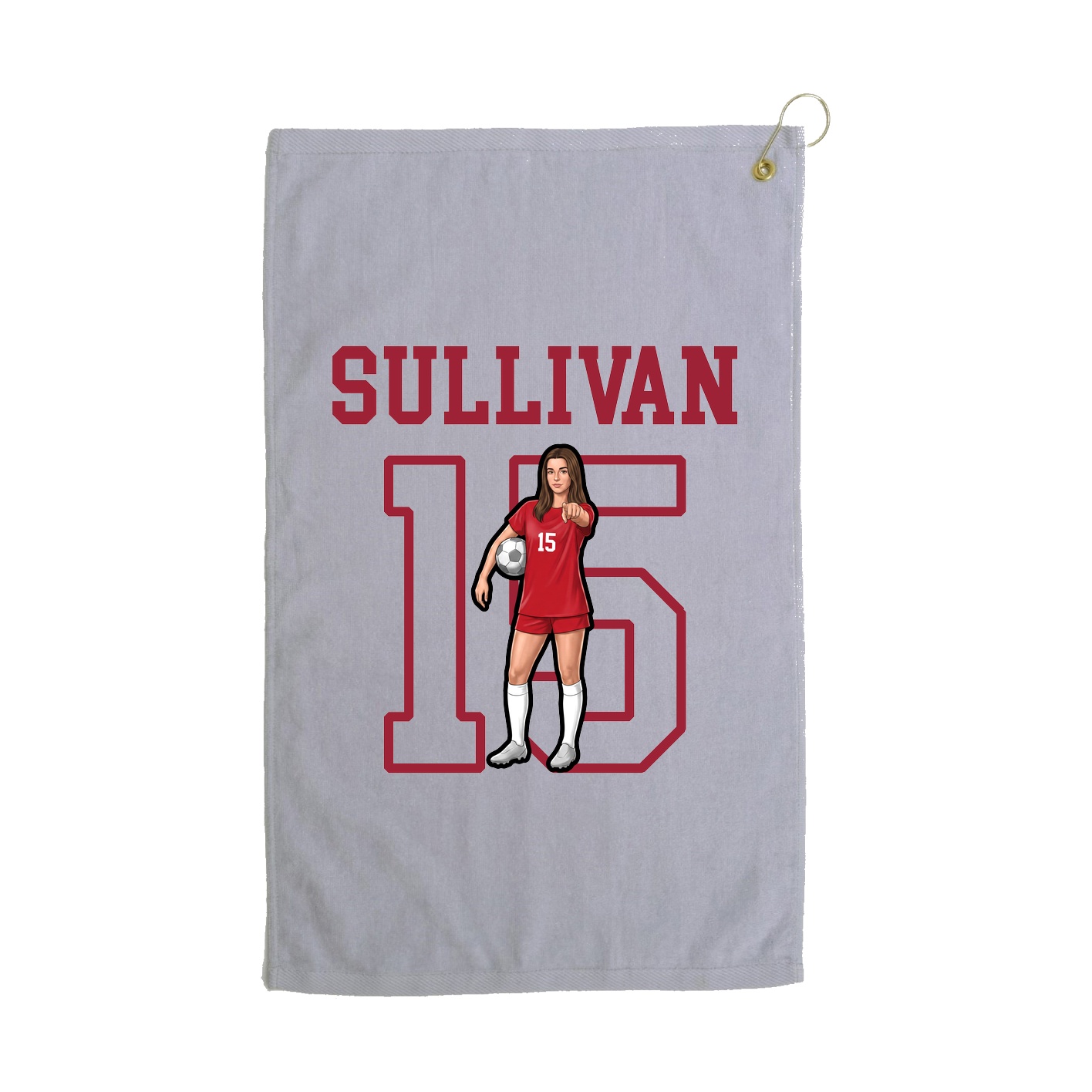 Golf Towel — Shirsey in Grey