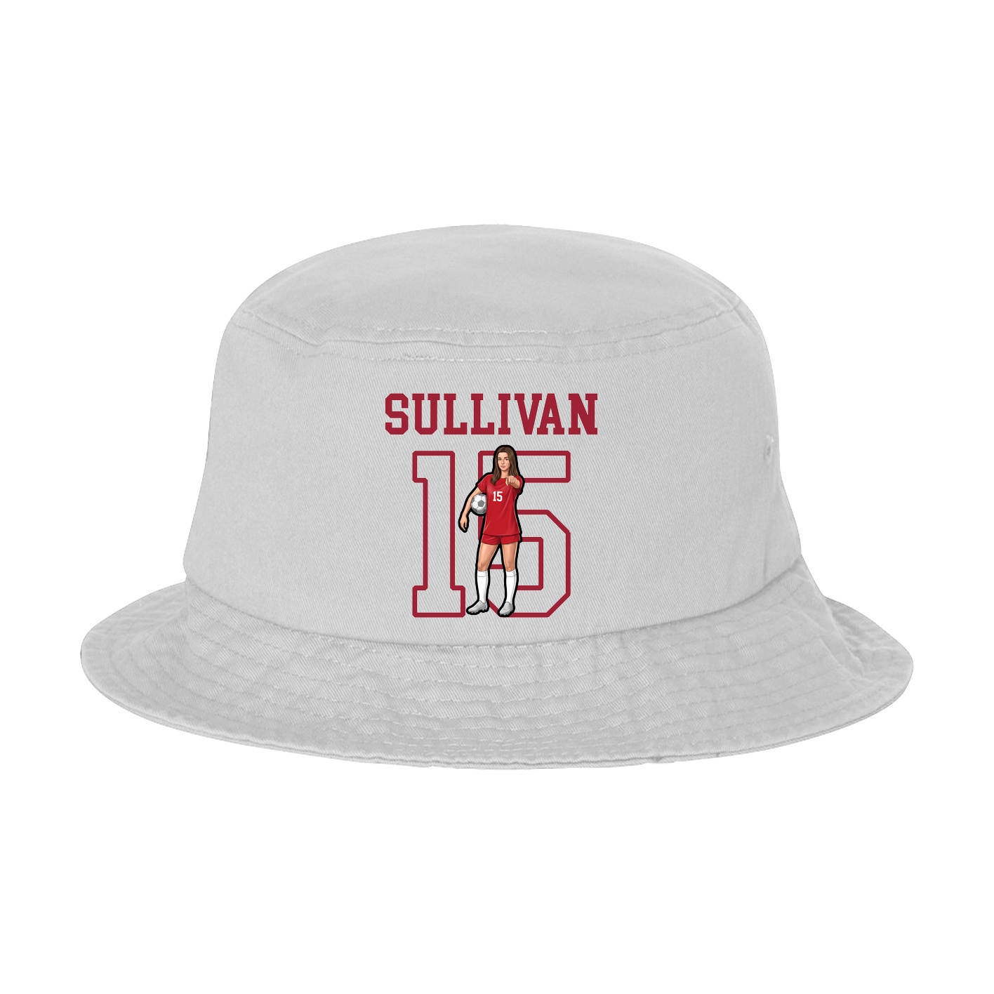 Bucket Cap — Shirsey in White