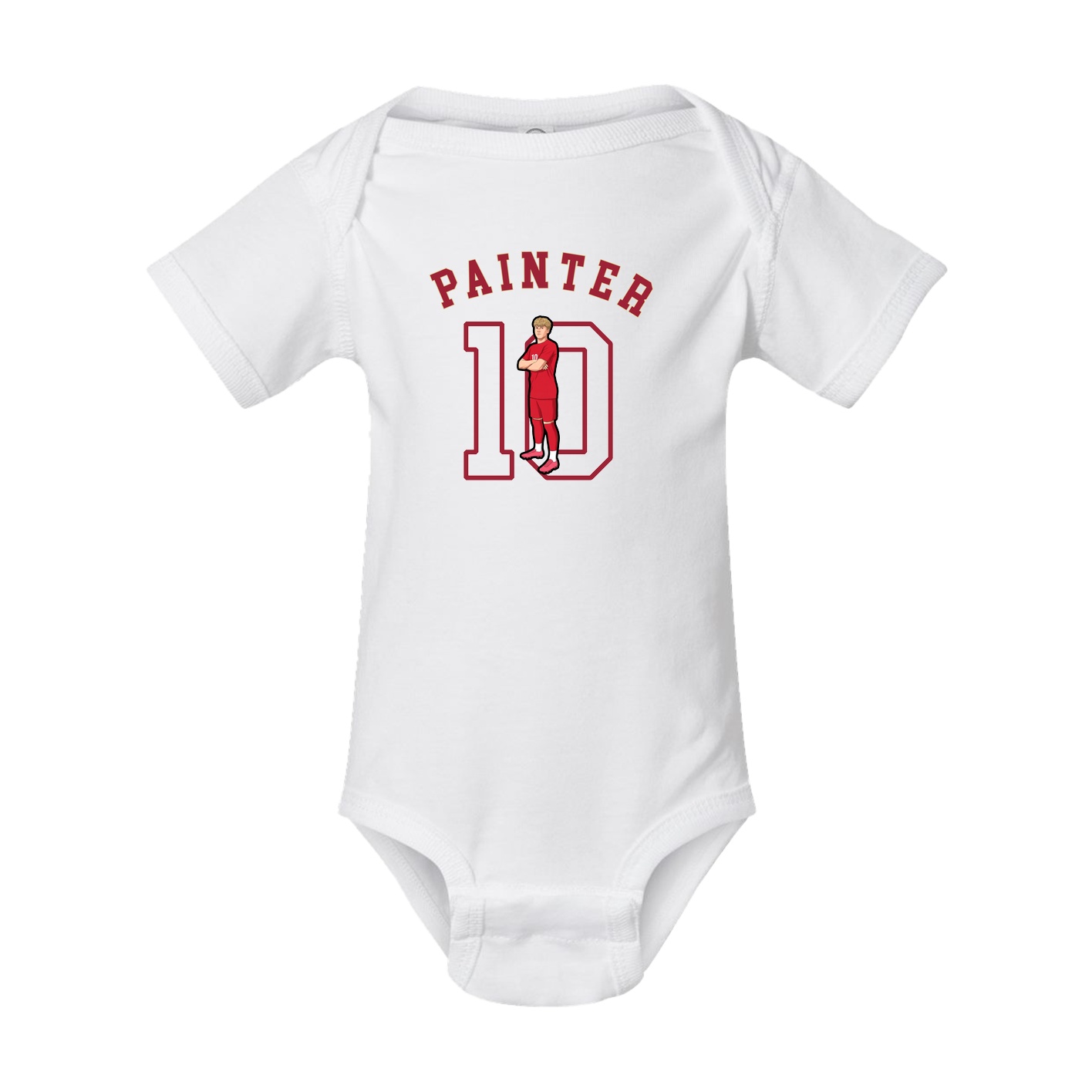 Baby Onesie — Shirsey Arch in White