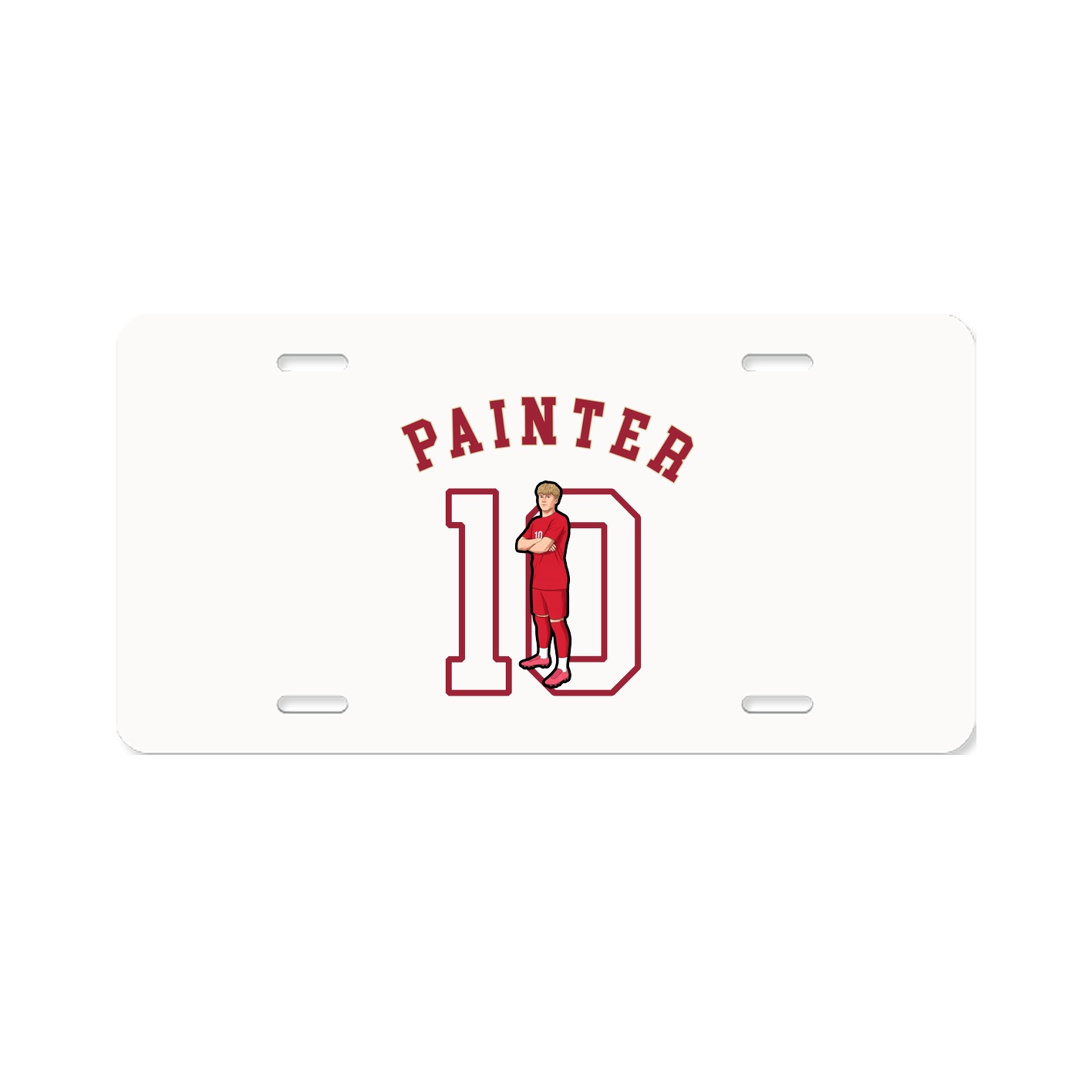 License Plate — Shirsey Arch in Classic