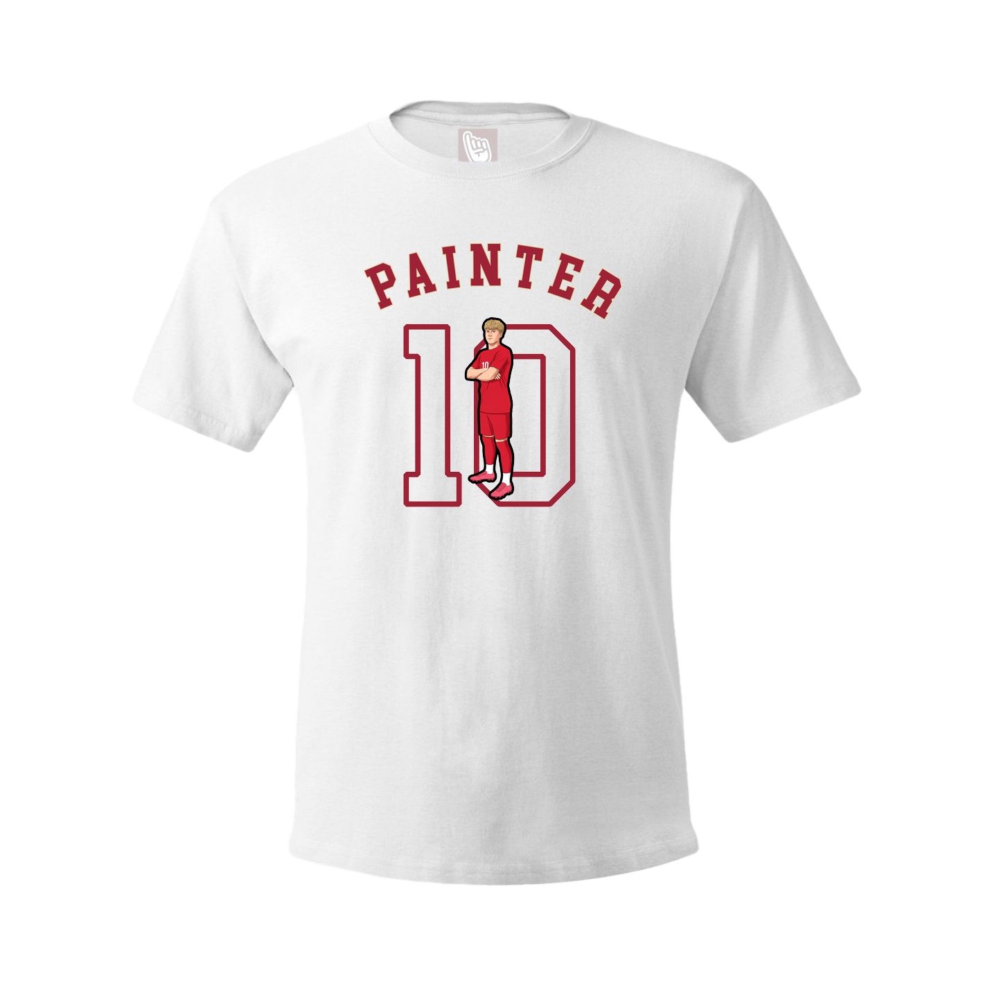Youth Tee — Shirsey Arch in White