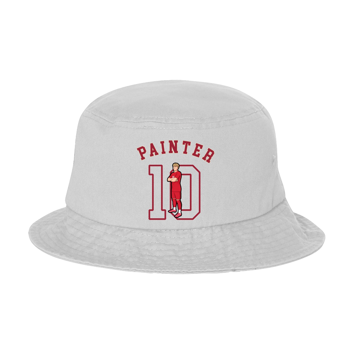 Bucket Cap — Shirsey Arch in White