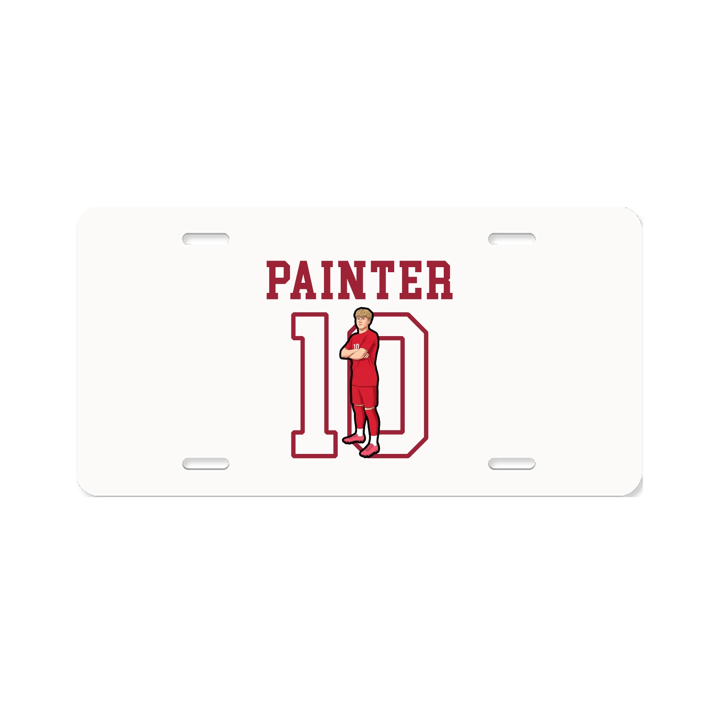 License Plate — Shirsey in Classic