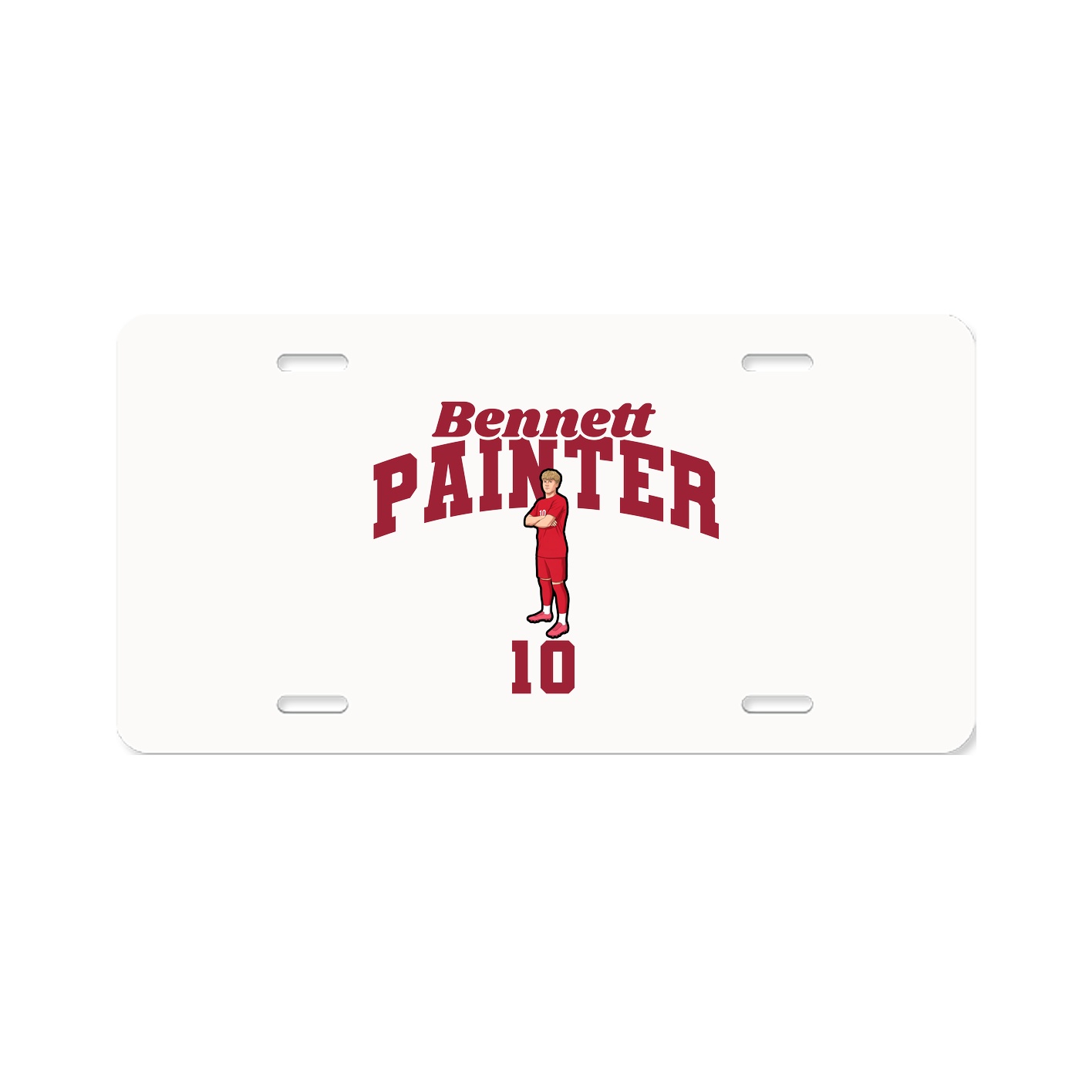 License Plate — Signature Arch in Classic