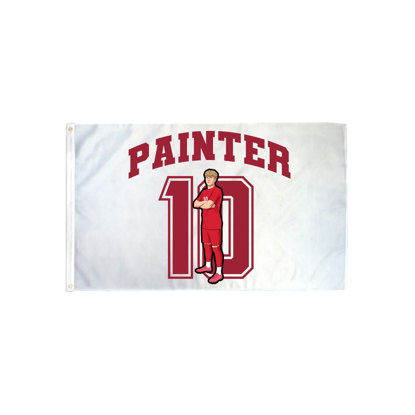 3x5 Flag — Number in Classic