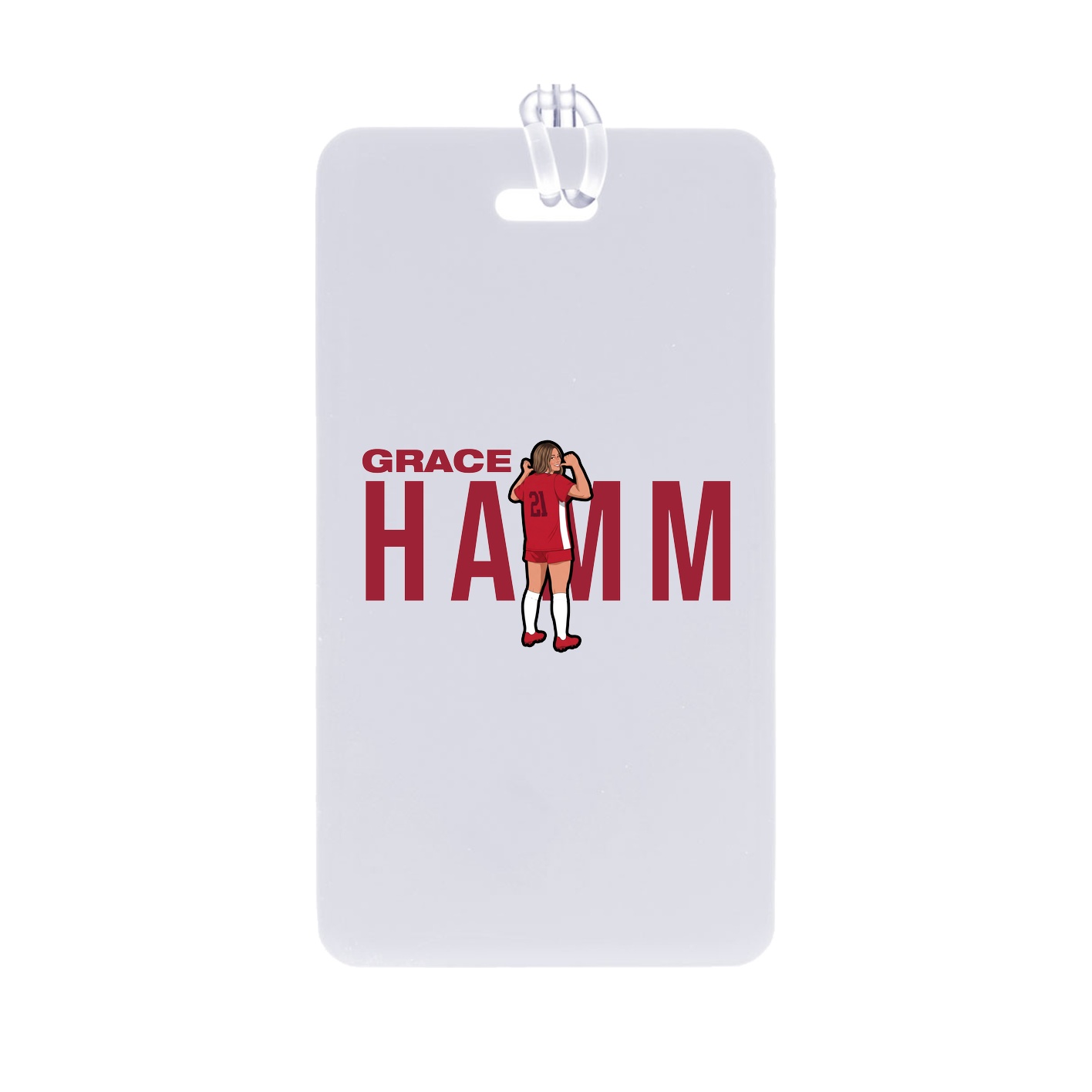 Bag Tag — Player Name in Classic