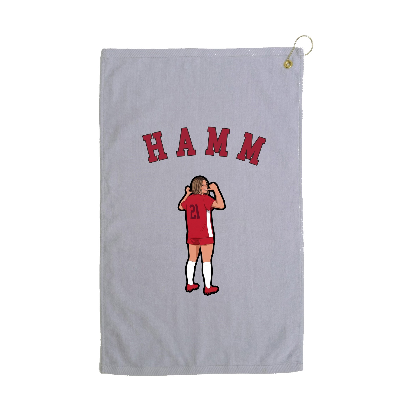 Golf Towel — Shirsey Arch in Grey