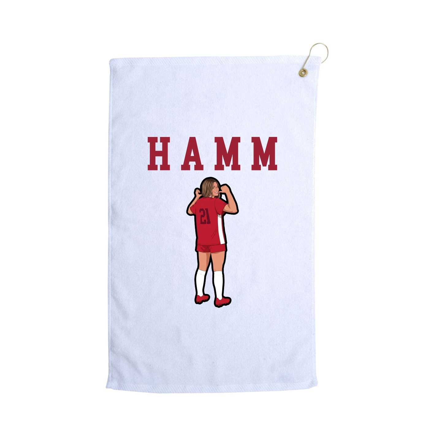 Golf Towel — Shirsey in White