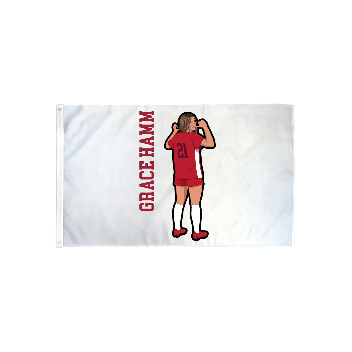 3x5 Flag — Name Vertical in Classic