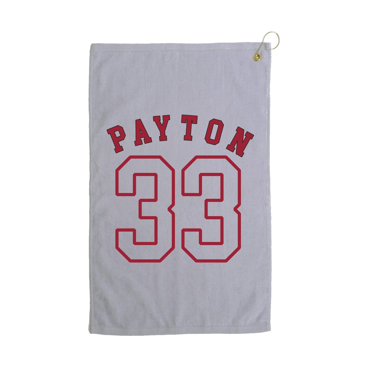Golf Towel — Shirsey Arch in Grey
