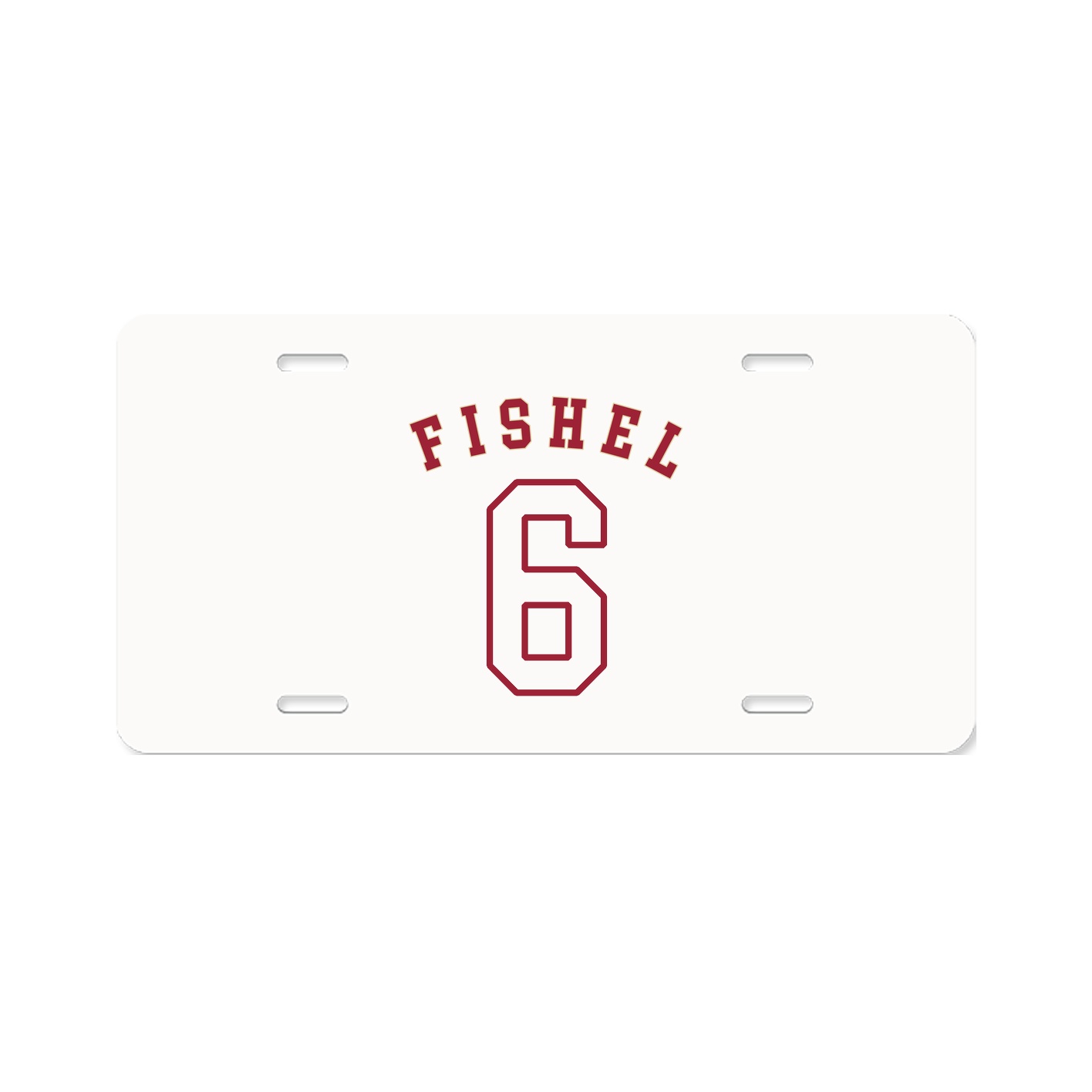 License Plate — Shirsey Arch in Classic