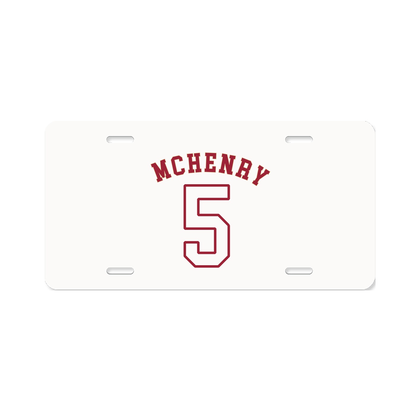 License Plate — Shirsey Arch in Classic