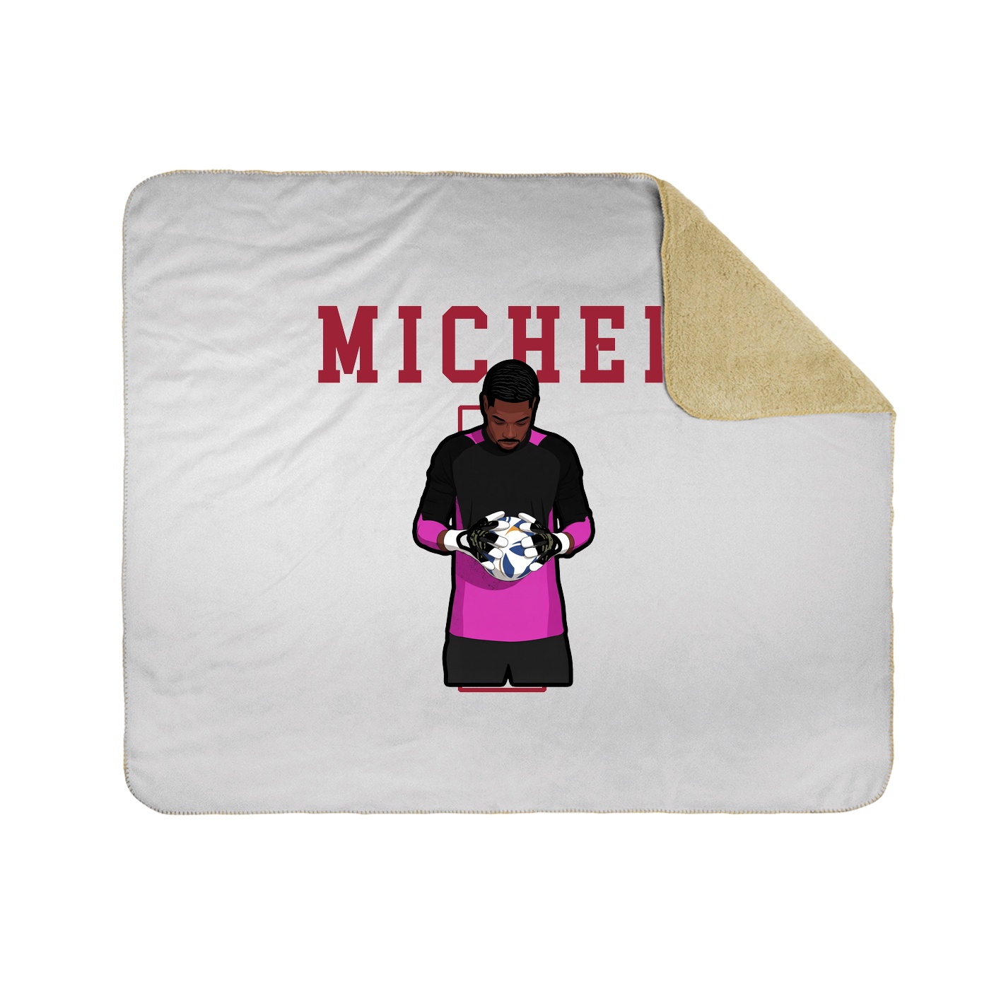 50x60 Sherpa Lined Throw Blanket