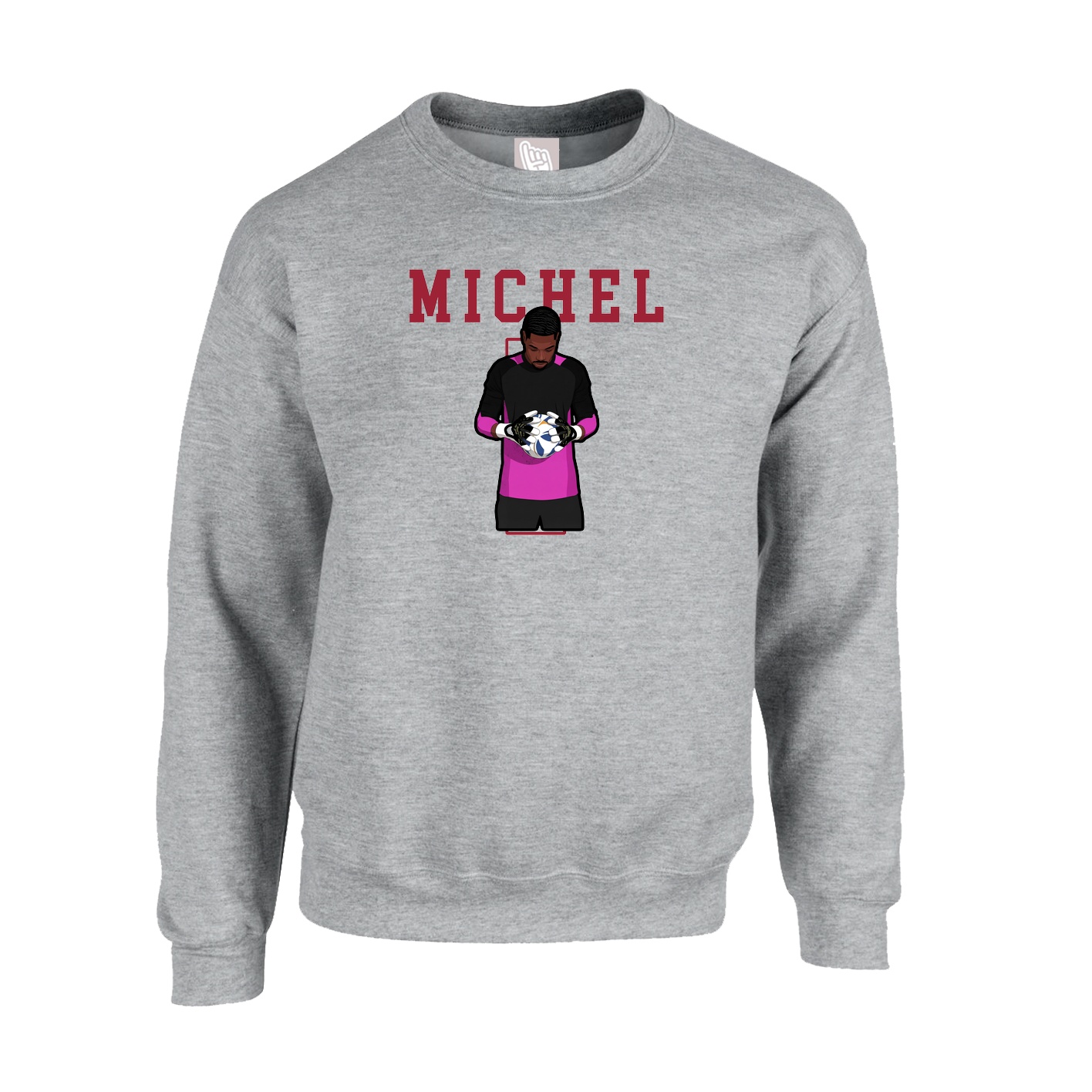 Fleece Crew — Shirsey in Grey