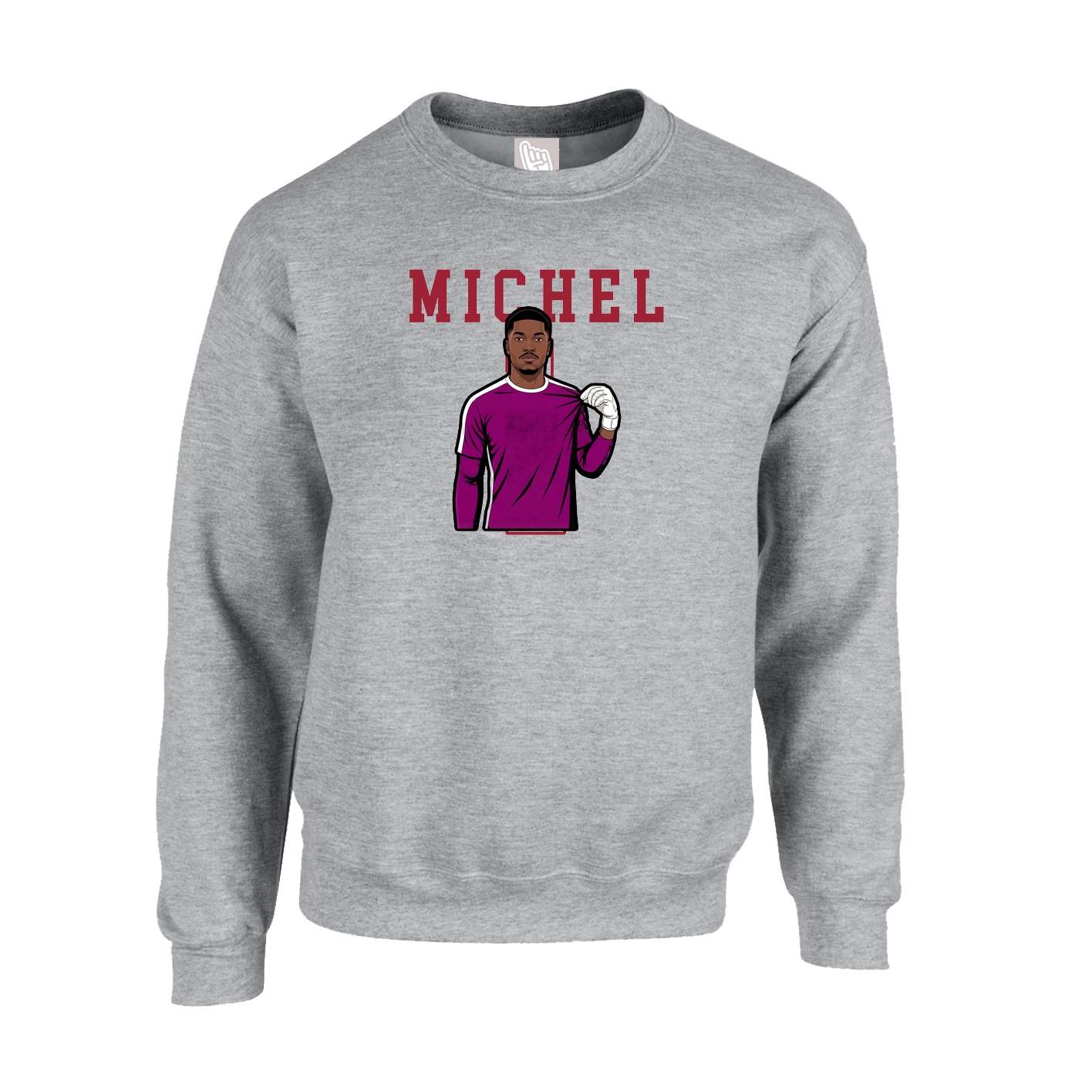 Fleece Crew — Shirsey in Grey