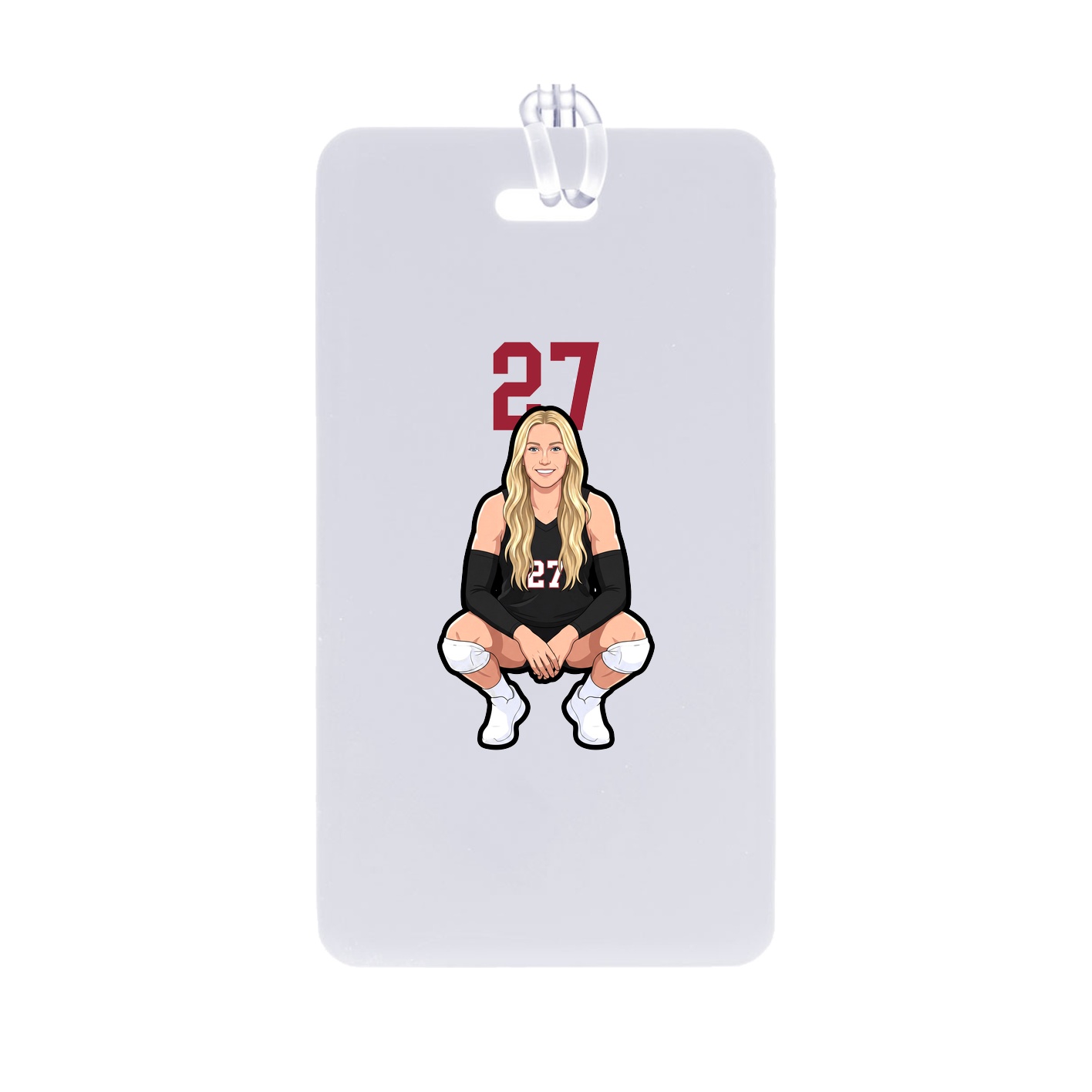 Bag Tag — Number Top in Classic