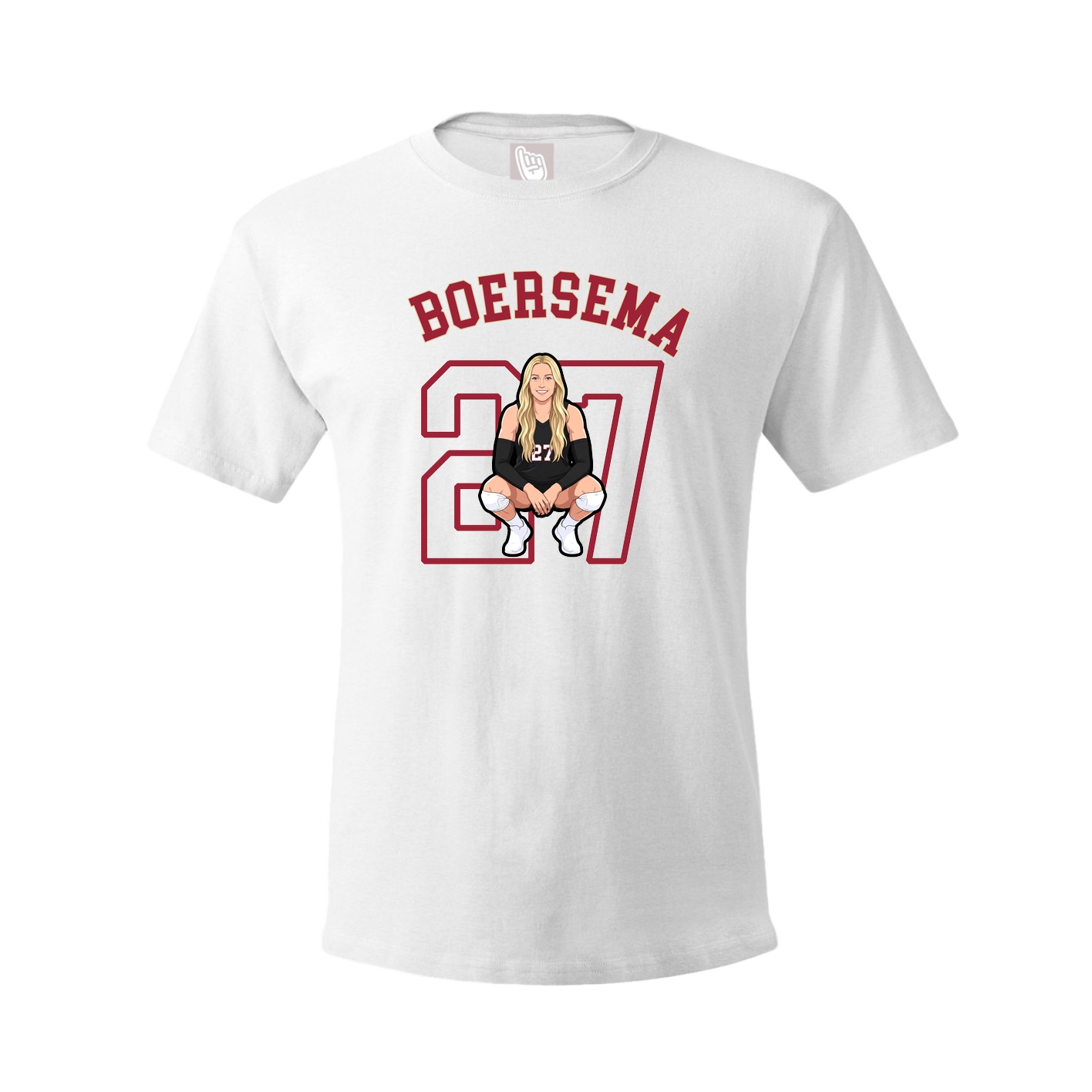 Tee — Shirsey Arch in White