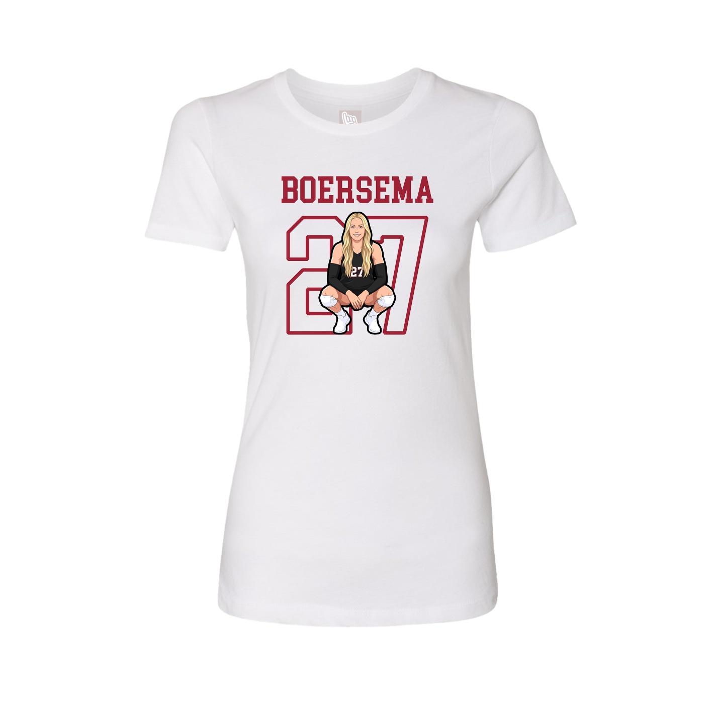 Fitted Women's Tee — Shirsey in White