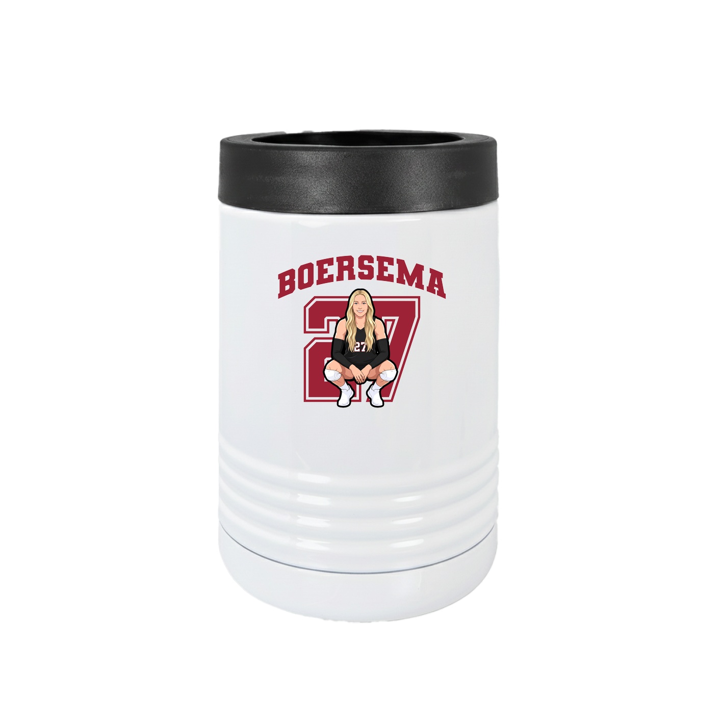 Beverage Holder — Number in White