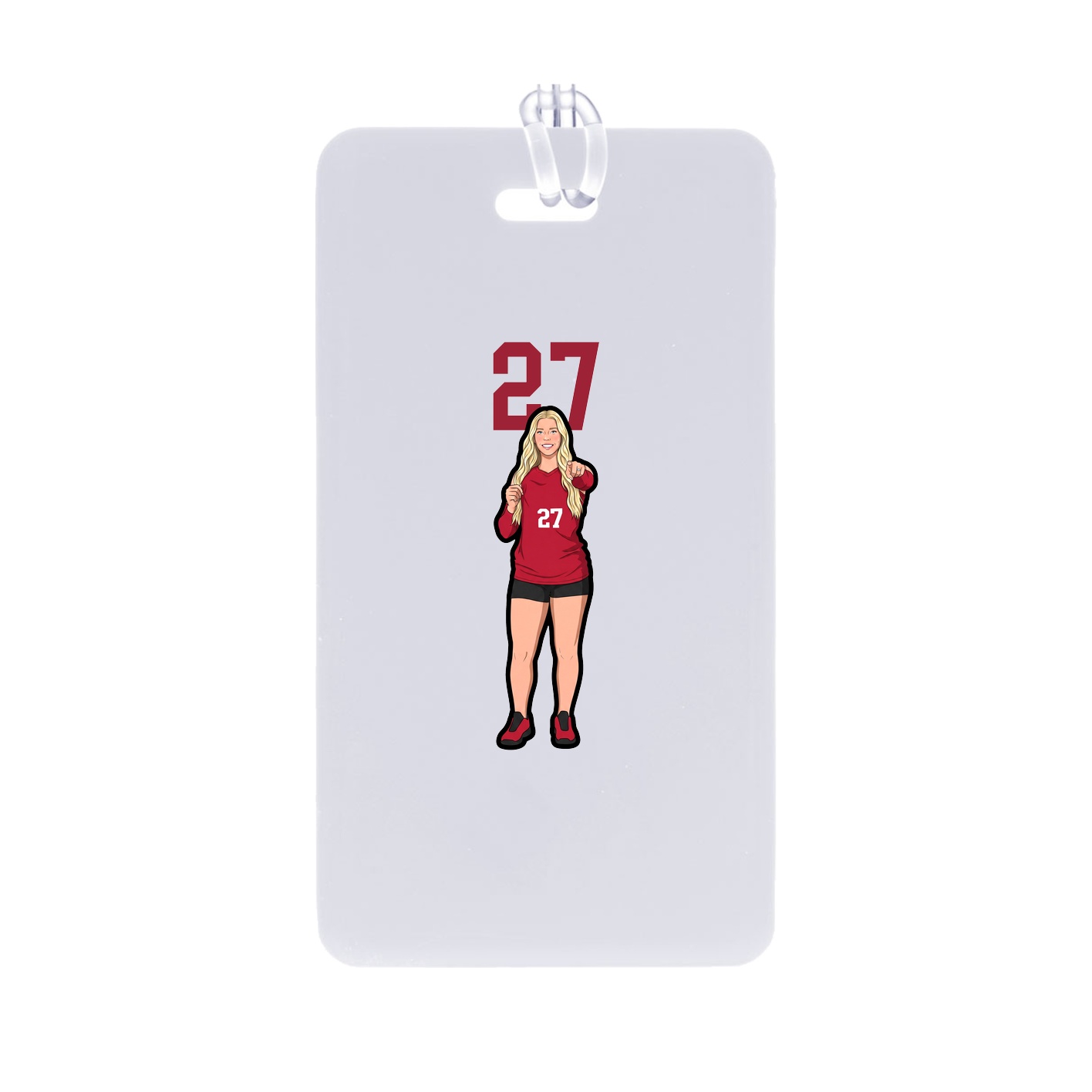 Bag Tag — Number Top in Classic