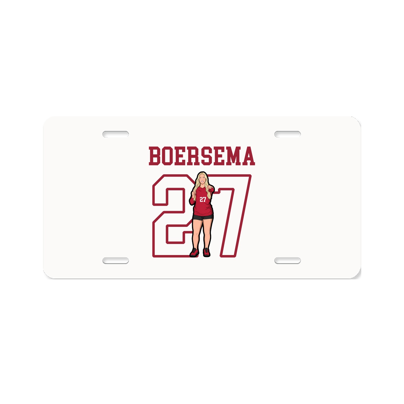 License Plate — Shirsey in Classic