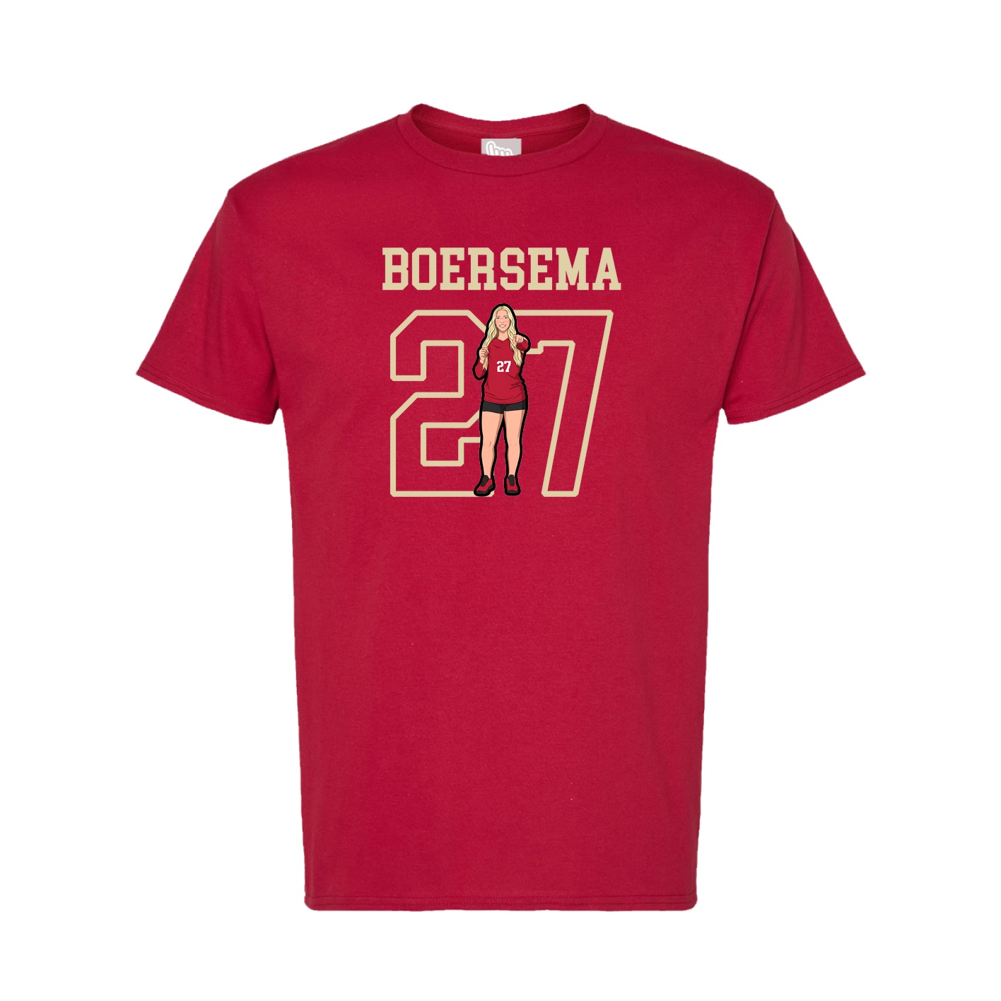 Tee — Shirsey in Crimson