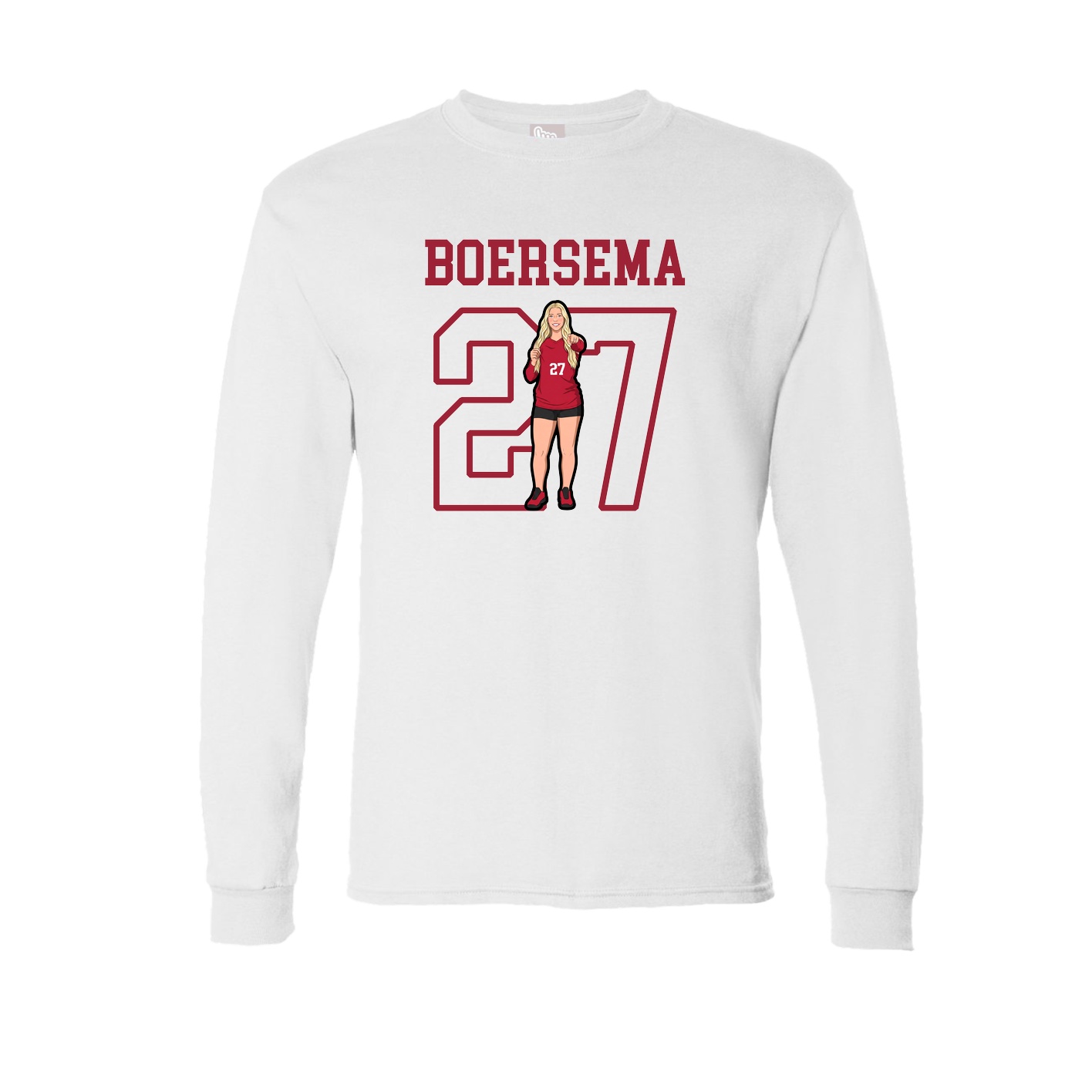 Long Sleeve Tee — Shirsey in White