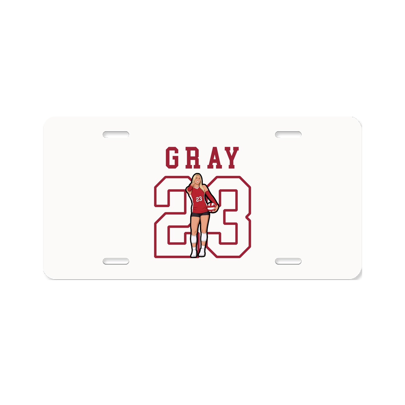License Plate — Shirsey in Classic
