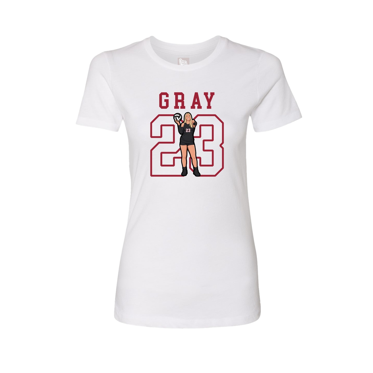 Fitted Women's Tee — Shirsey in White