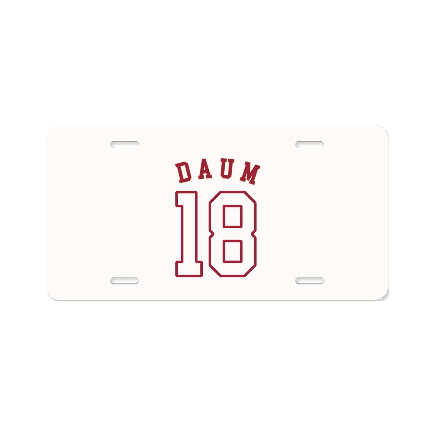 License Plate — Shirsey Arch in Classic