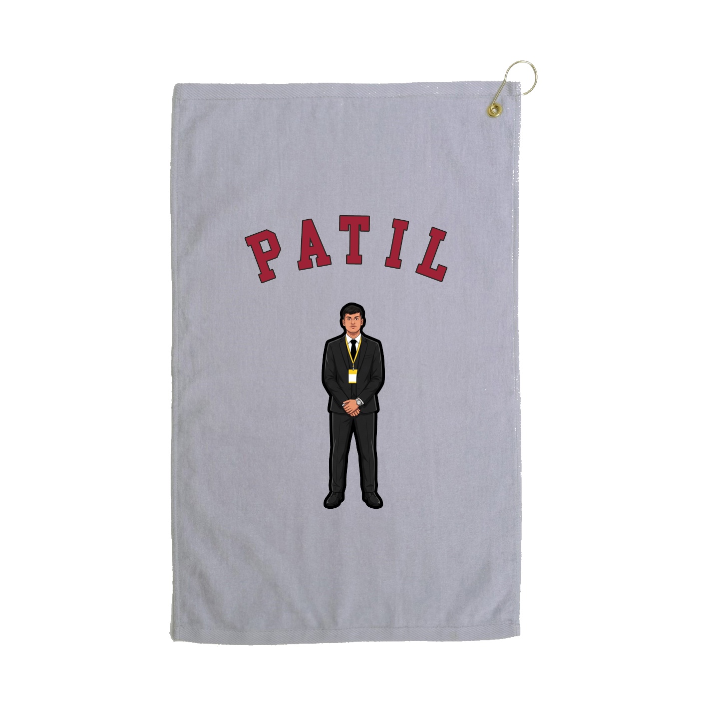 Golf Towel — Shirsey Arch in Grey