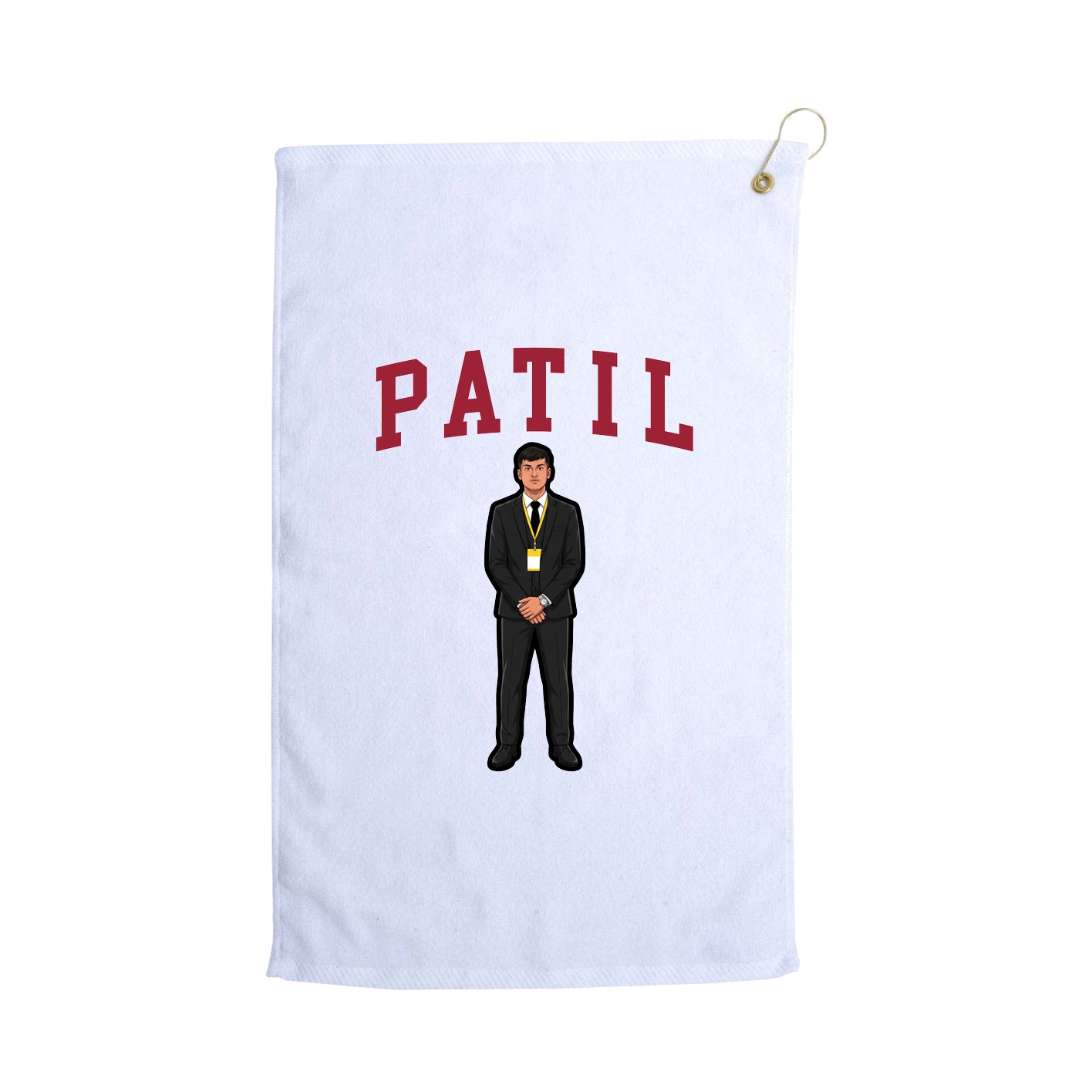 Golf Towel — Shirsey in White