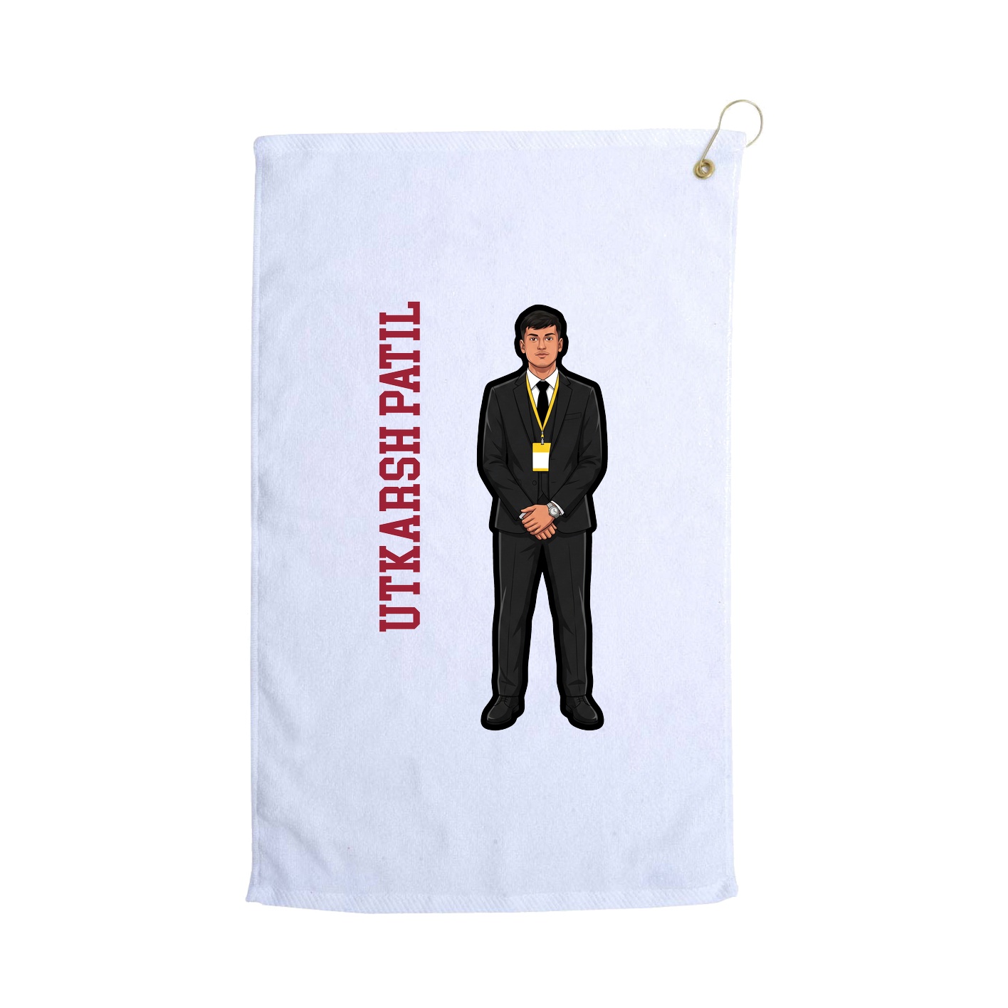 Terry Velour Golf Towel