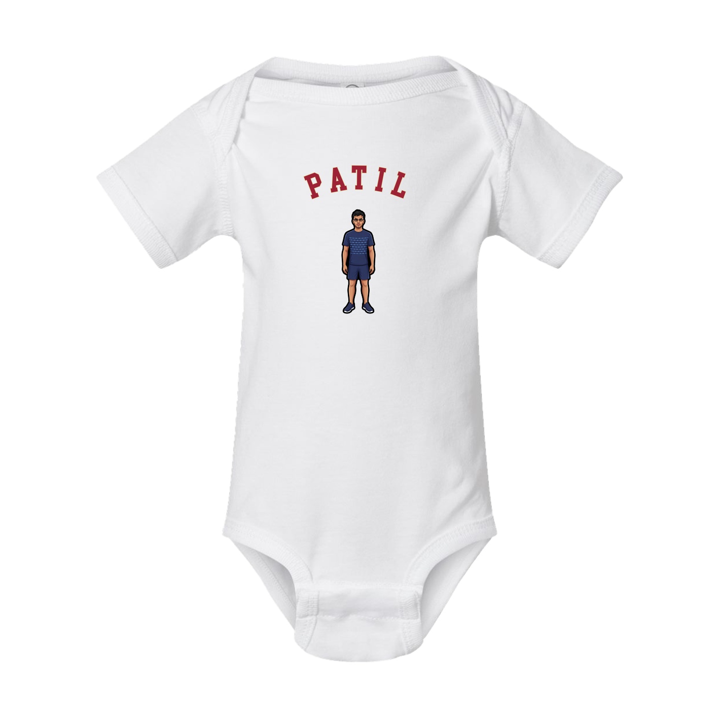 Baby Onesie — Shirsey Arch in White