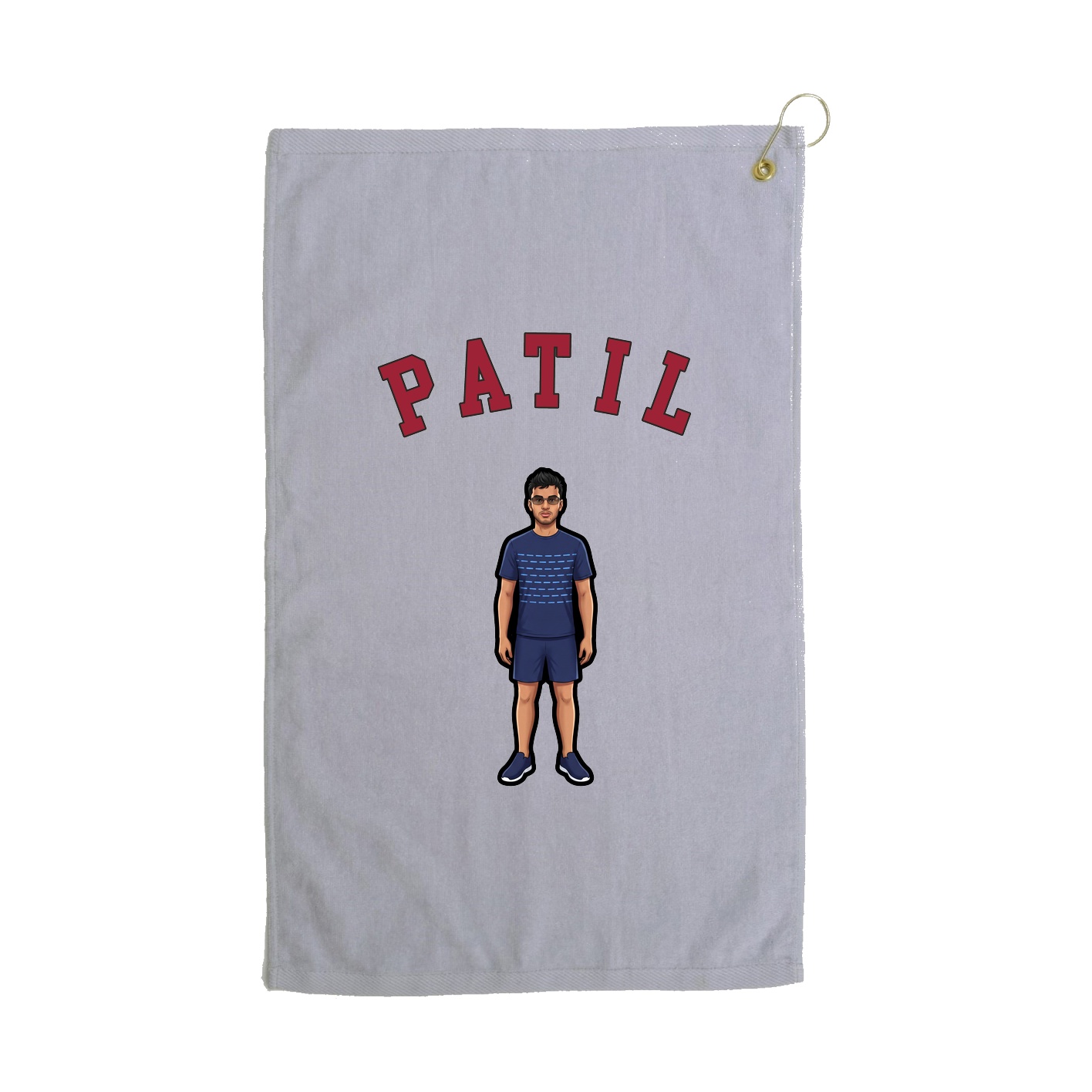 Golf Towel — Shirsey Arch in Grey